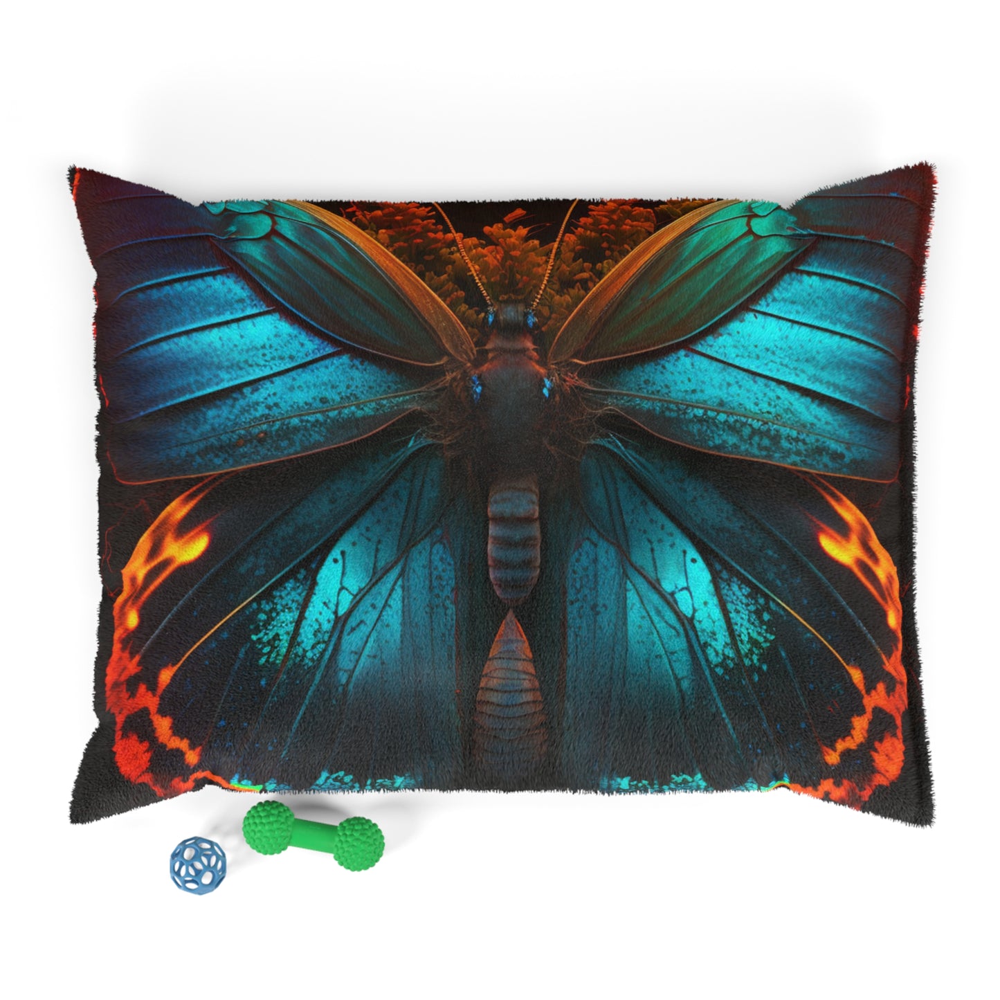 Pet Bed Neon Butterfly Flair 3