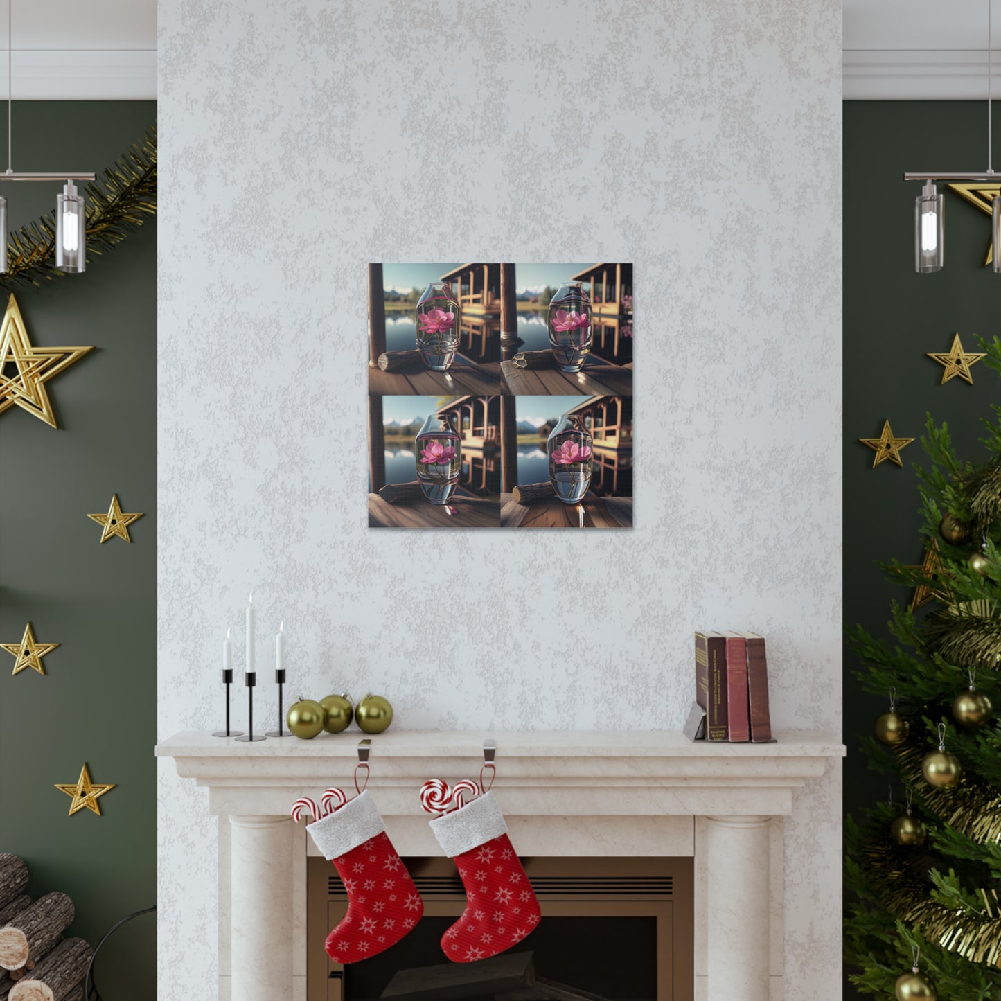Canvas Gallery Wraps Pink Magnolia 5