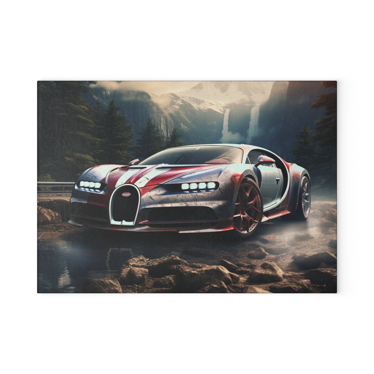 Glass Cutting Board Bugatti Waterfall 4