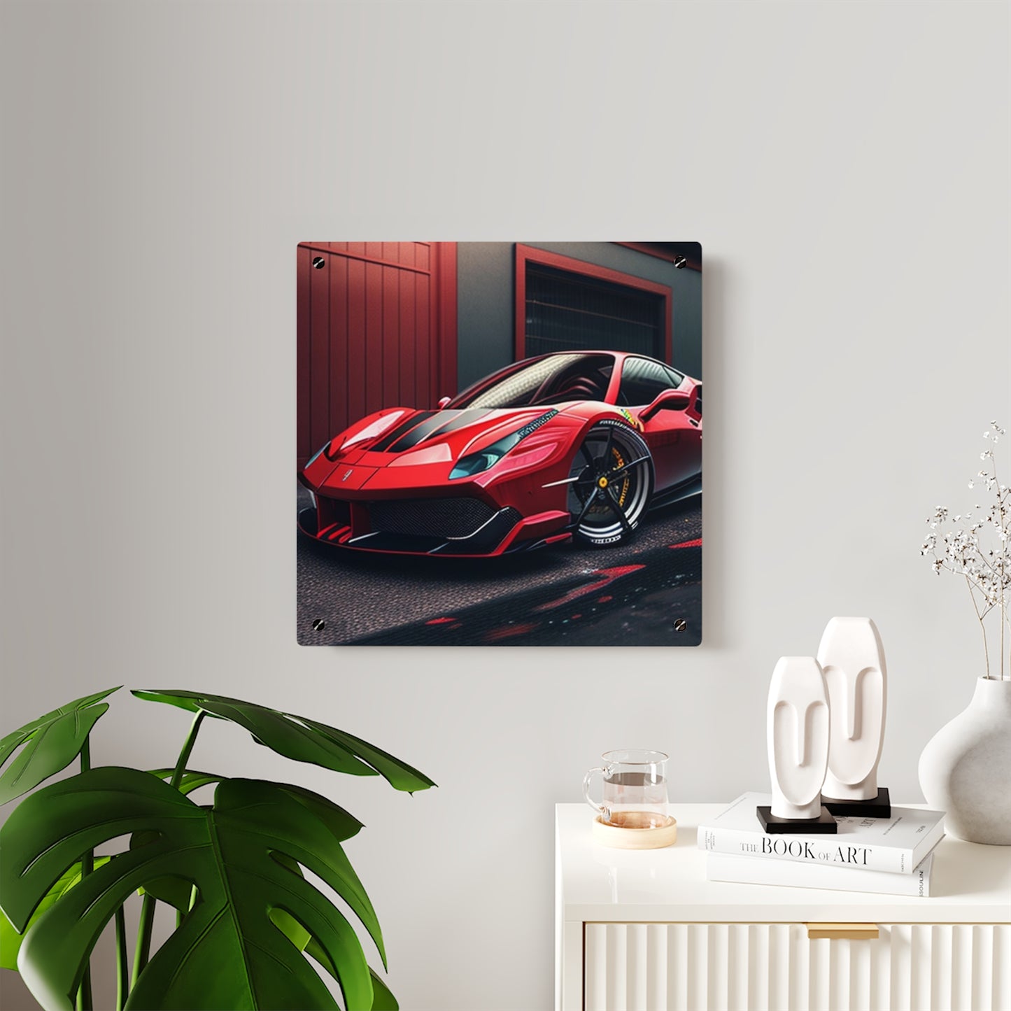 Acrylic Wall Art Panels Ferrari Hyper 1