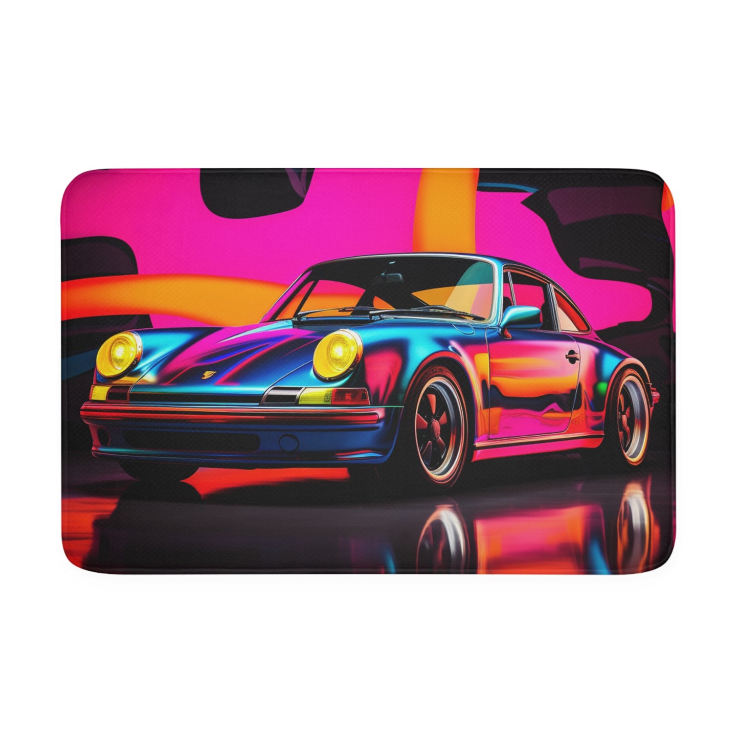 Memory Foam Bath Mat Macro Porsche 2