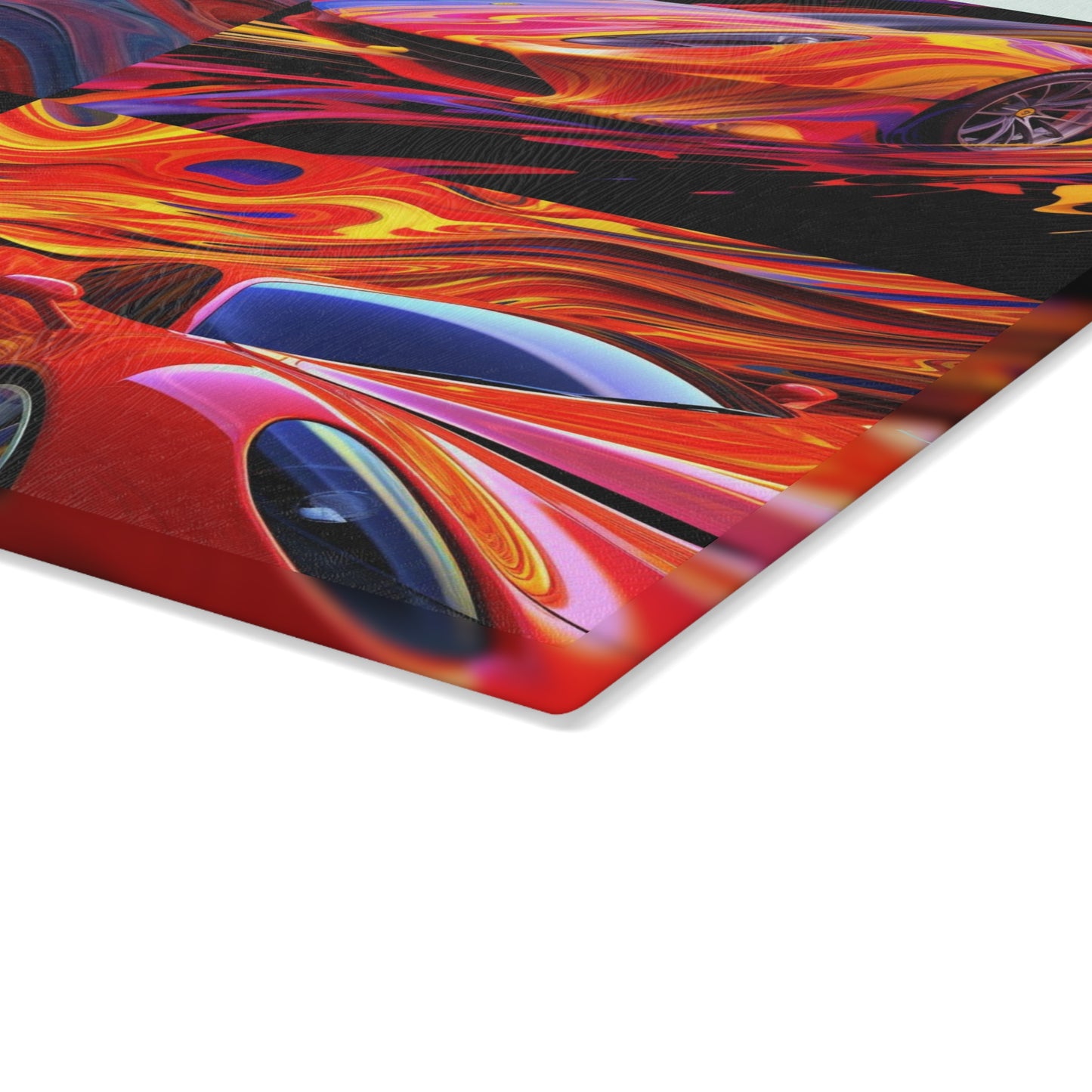 Glass Cutting Board Ferrari Water Fusion 5