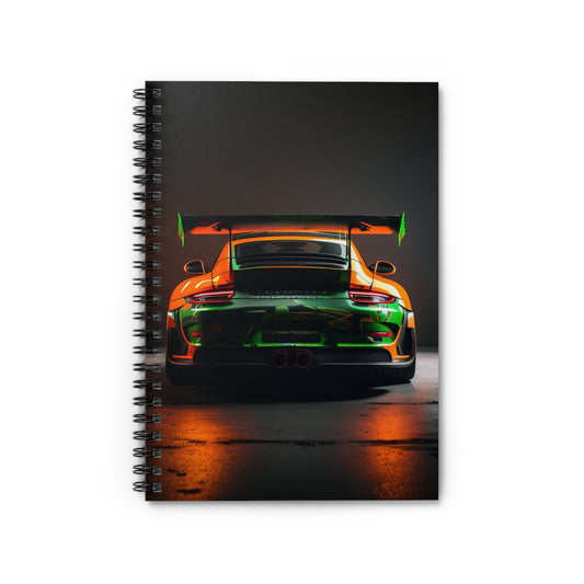 Spiral Notebook - Ruled Line Porsche Color 3