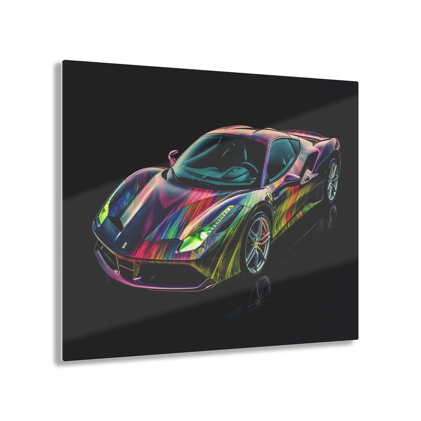 Acrylic Prints Ferrari Color 3