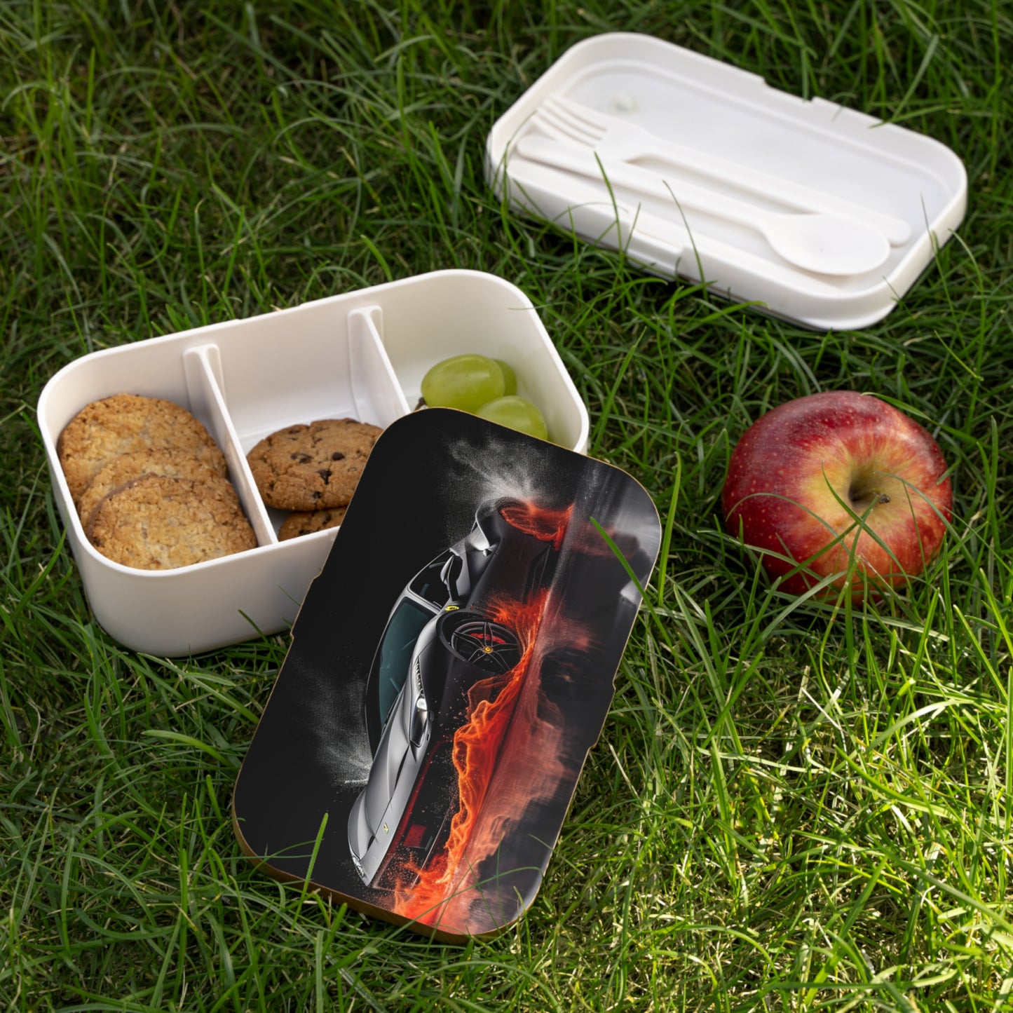 Bento Lunch Box Ferrari Water Splash 3