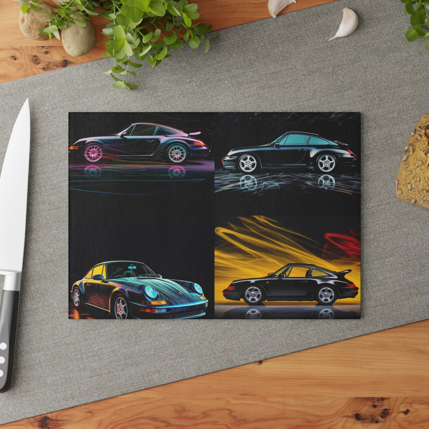 Glass Cutting Board Porsche 933 5