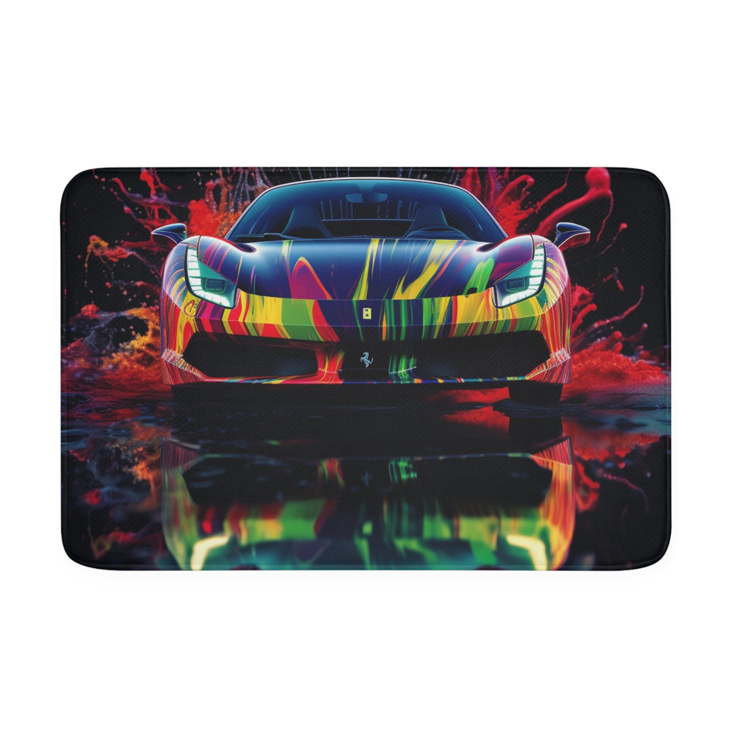 Memory Foam Bath Mat Ferrari Fusion Water 1