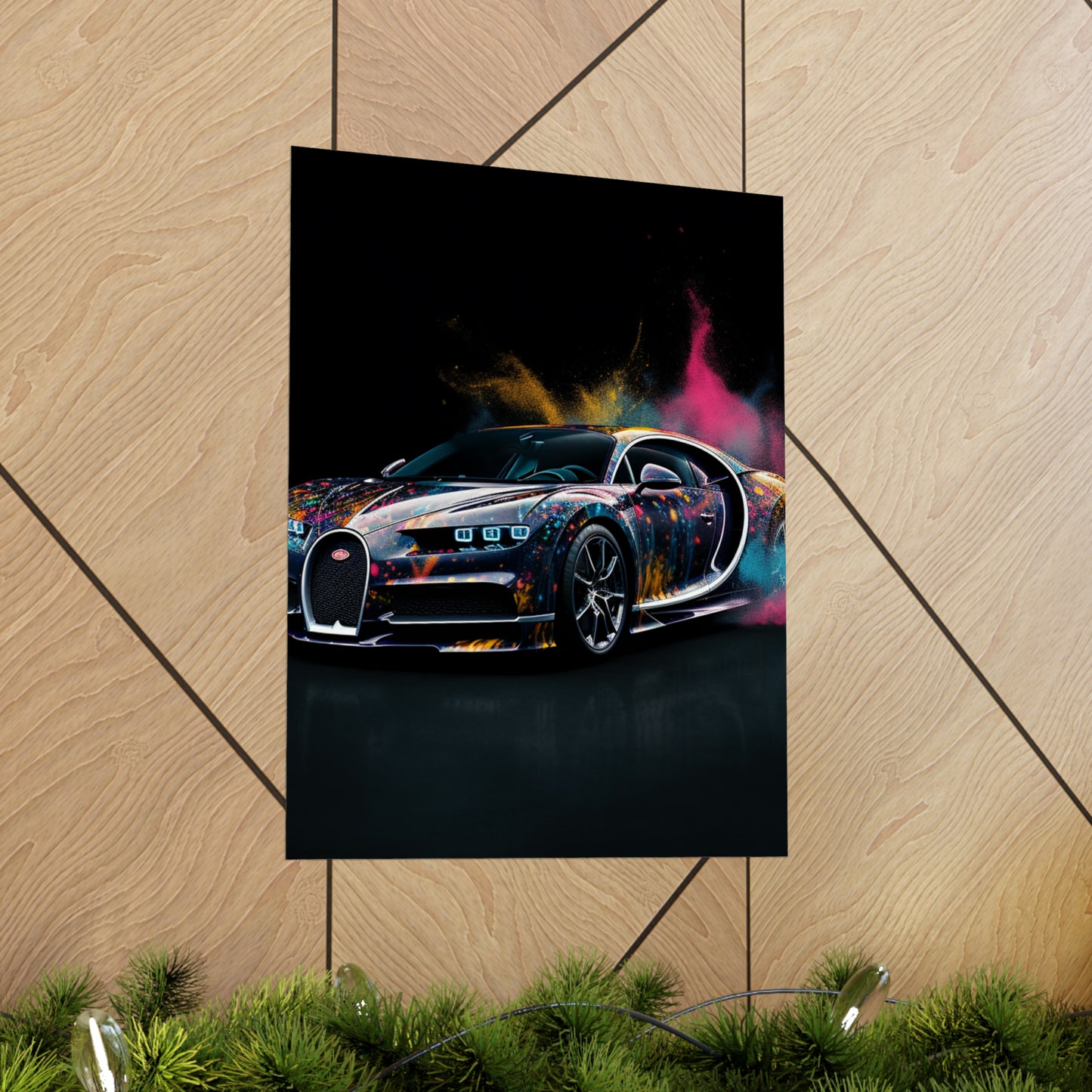 Premium Matte Vertical Posters Hyper Bugatti 4