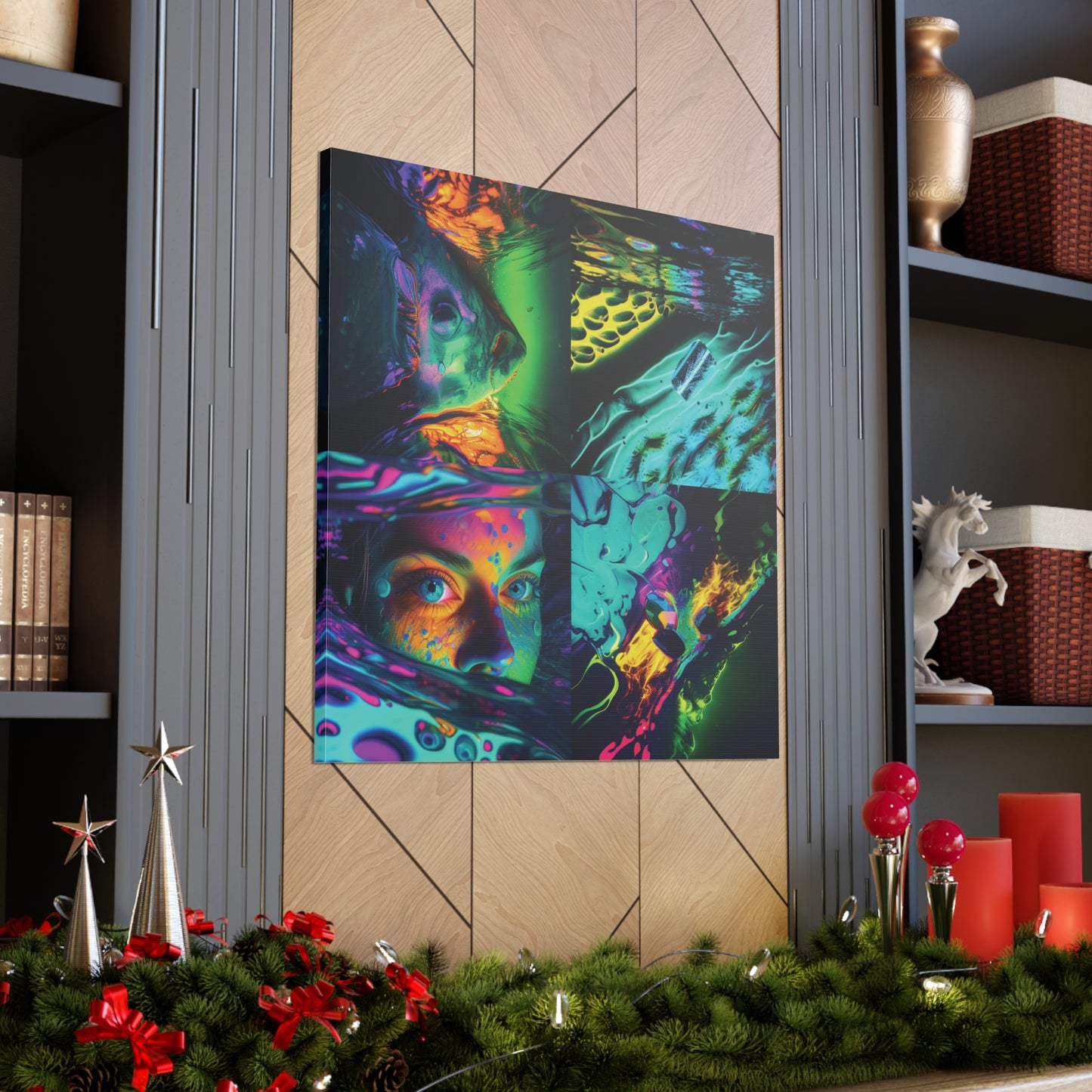 Canvas Gallery Wraps Florescent Glow 5