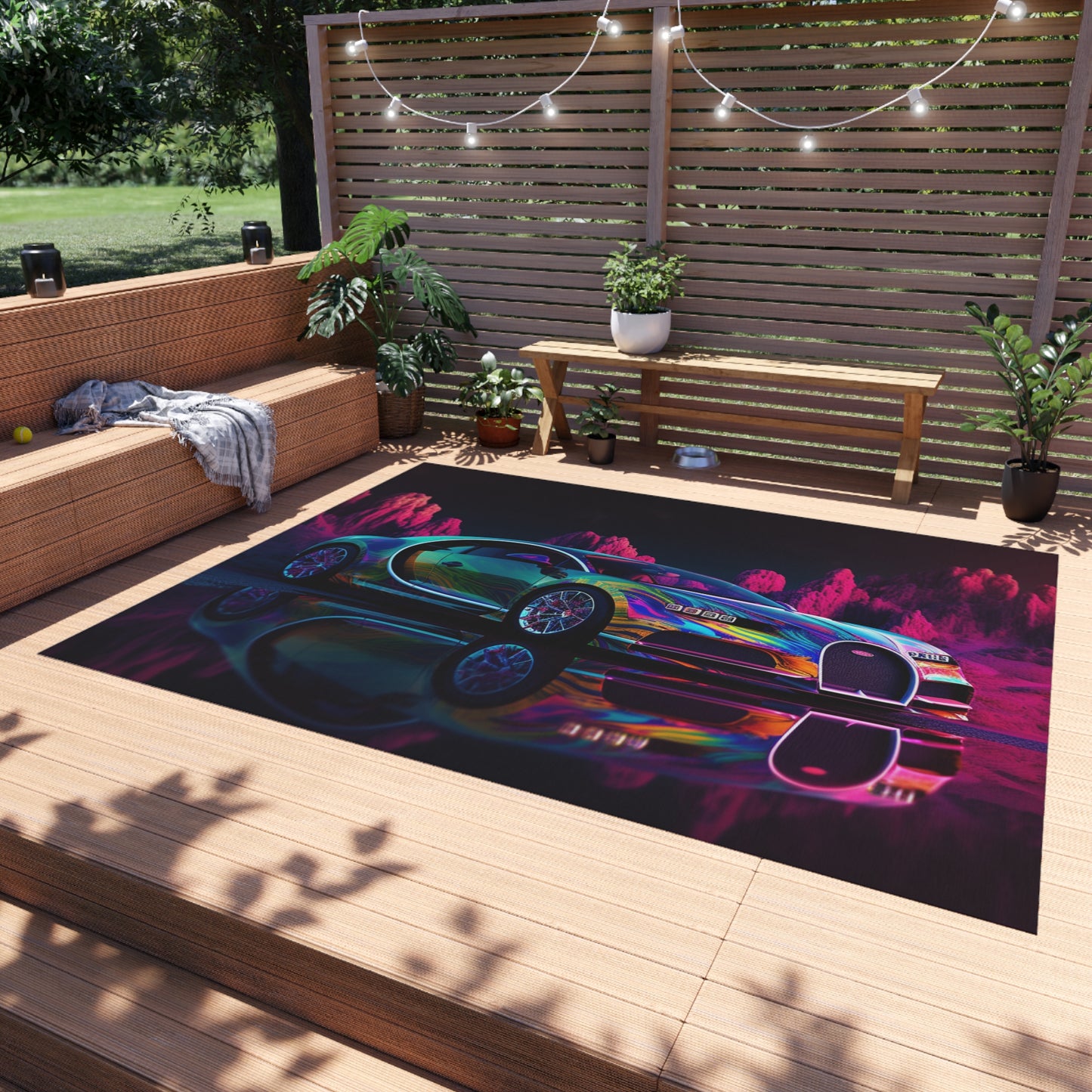 Outdoor Rug  Florescent Bugatti Flair 2