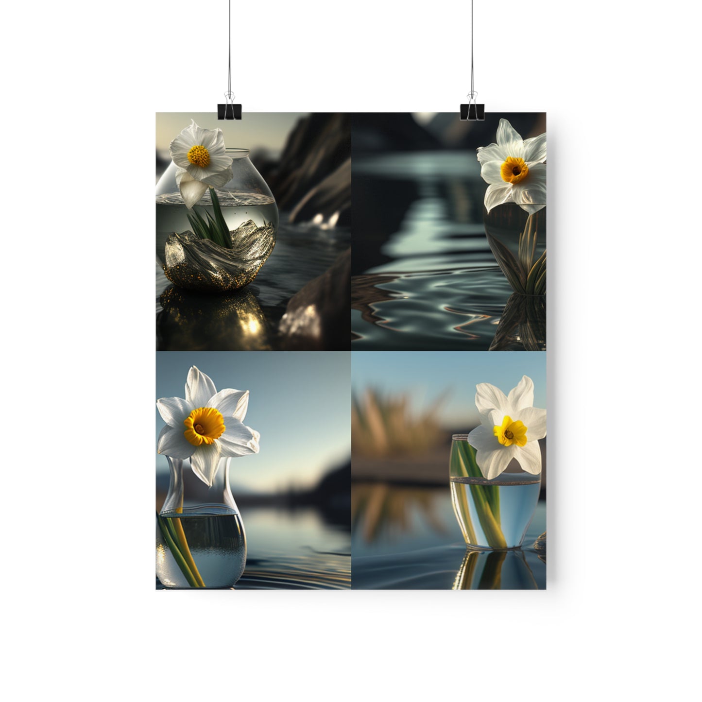 Premium Matte Vertical Posters Daffodil 5