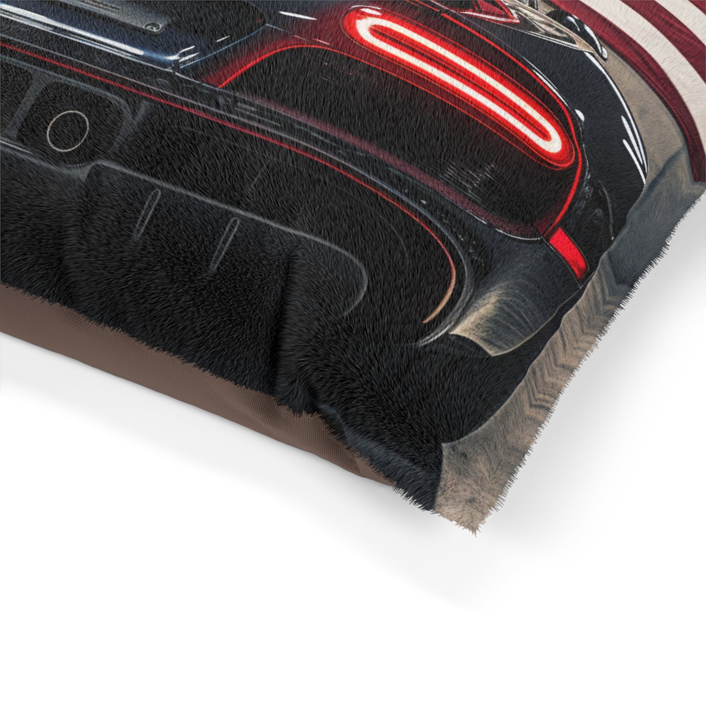 Pet Bed American Flag Background Bugatti 4
