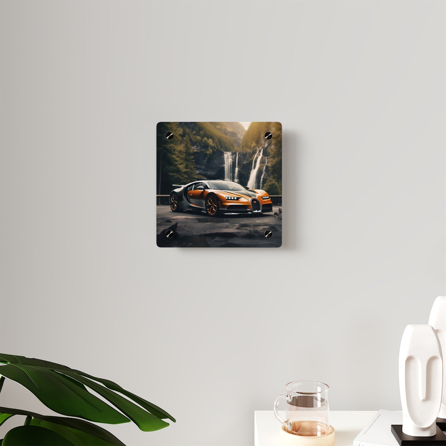 Acrylic Wall Art Panels Bugatti Waterfall 3