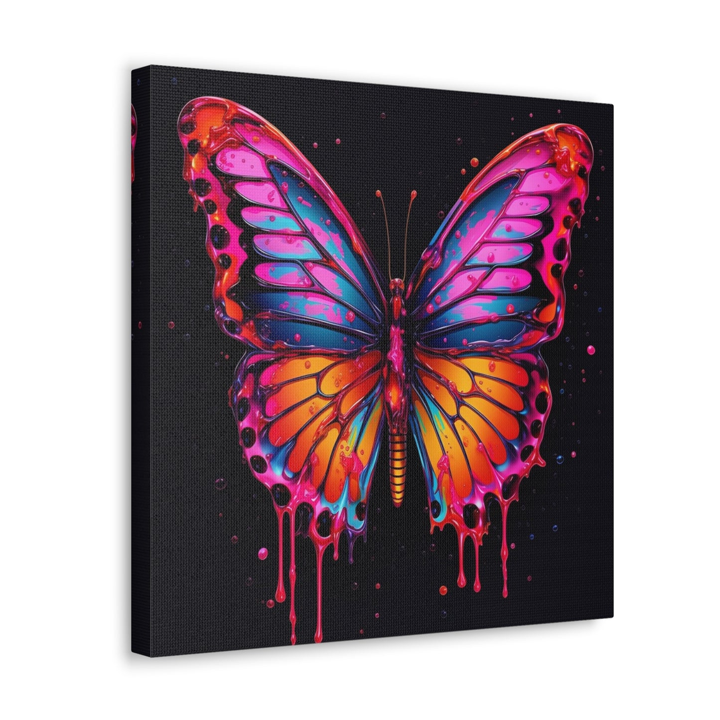 Canvas Gallery Wraps Pink Butterfly Flair 1