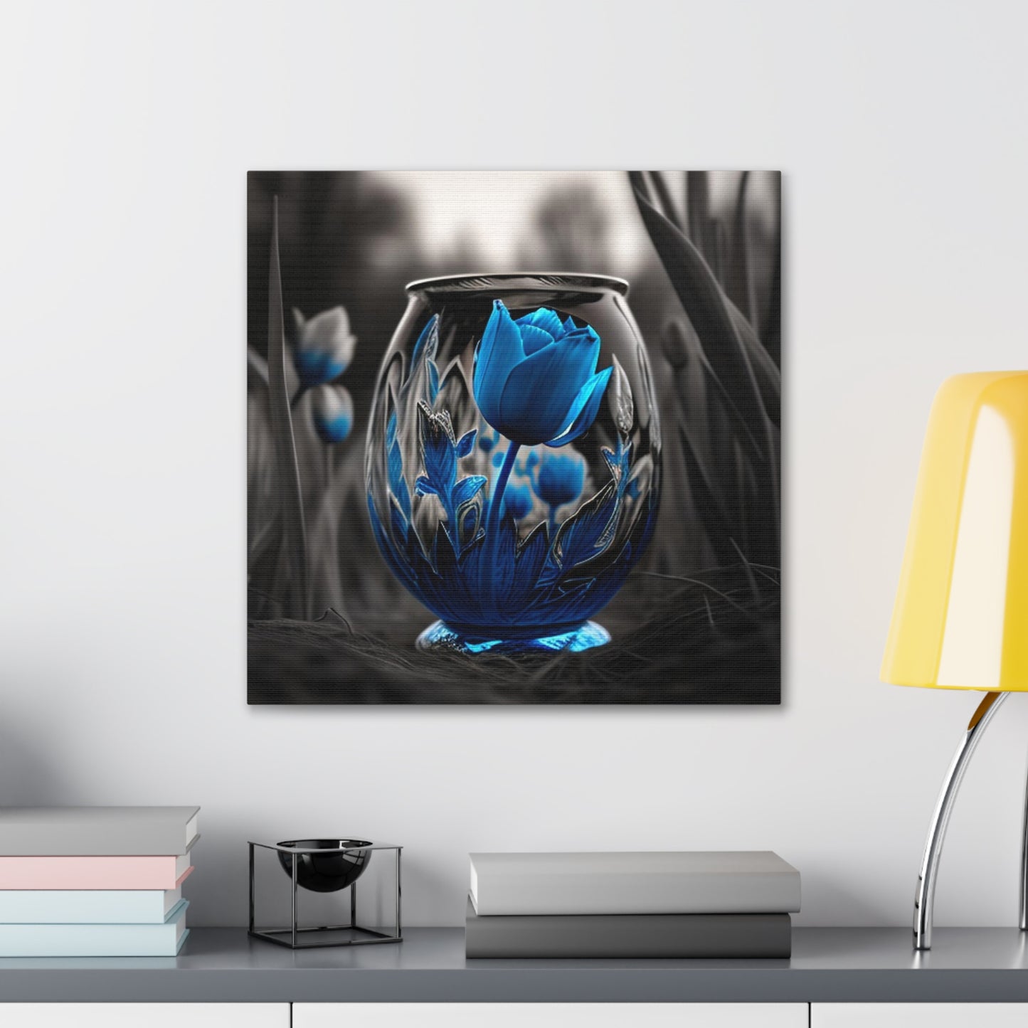 Canvas Gallery Wraps Tulip Blue 2