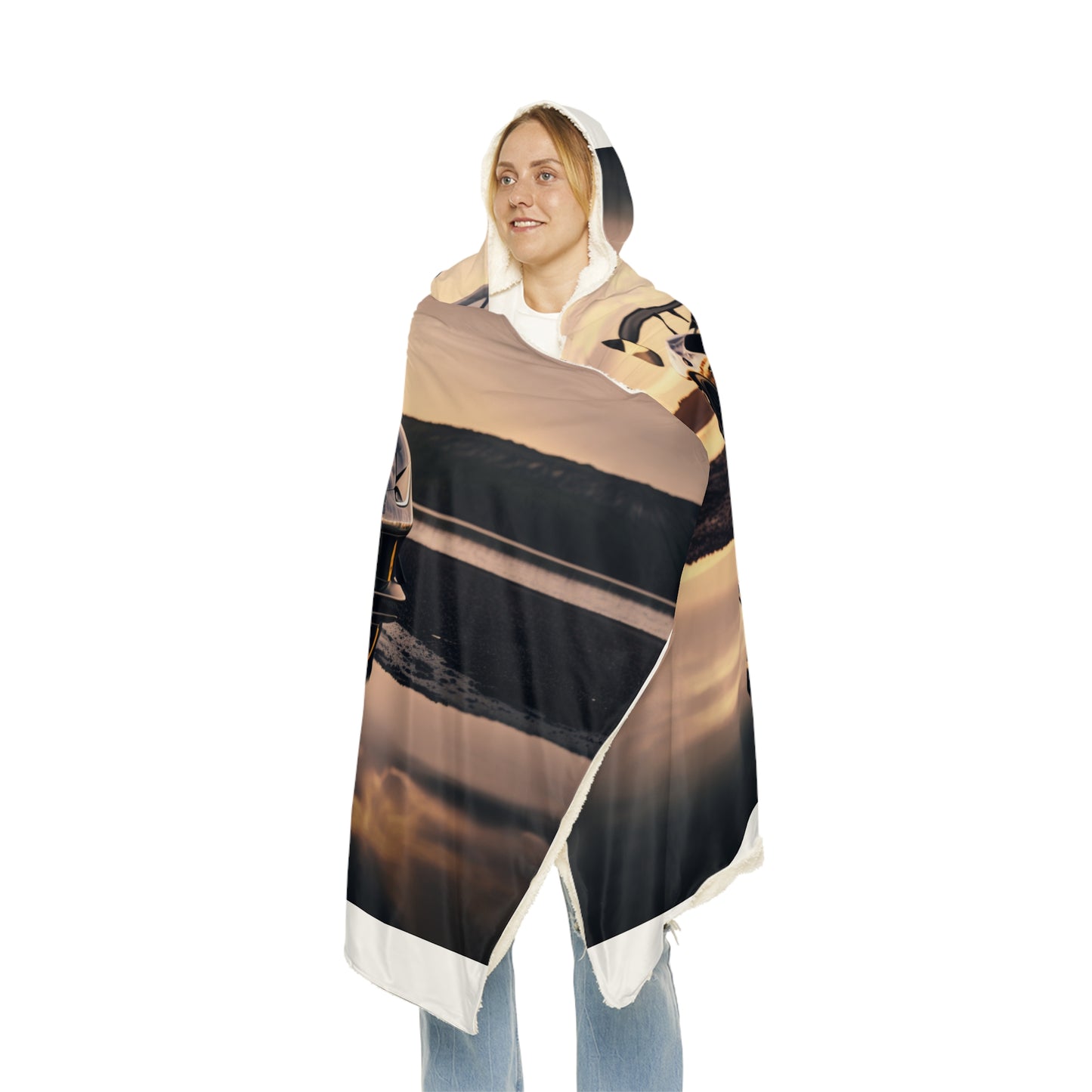 Snuggle Hooded Blanket Ferrari Lake 2