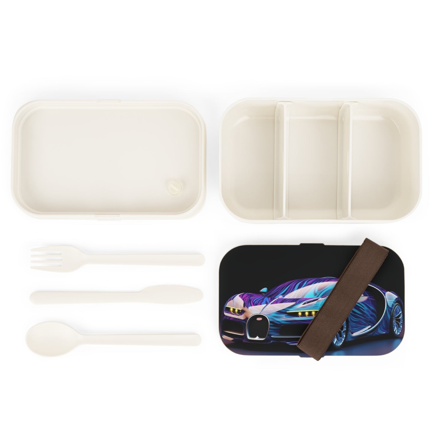 Bento Lunch Box Bugatti Abstract Flair 3