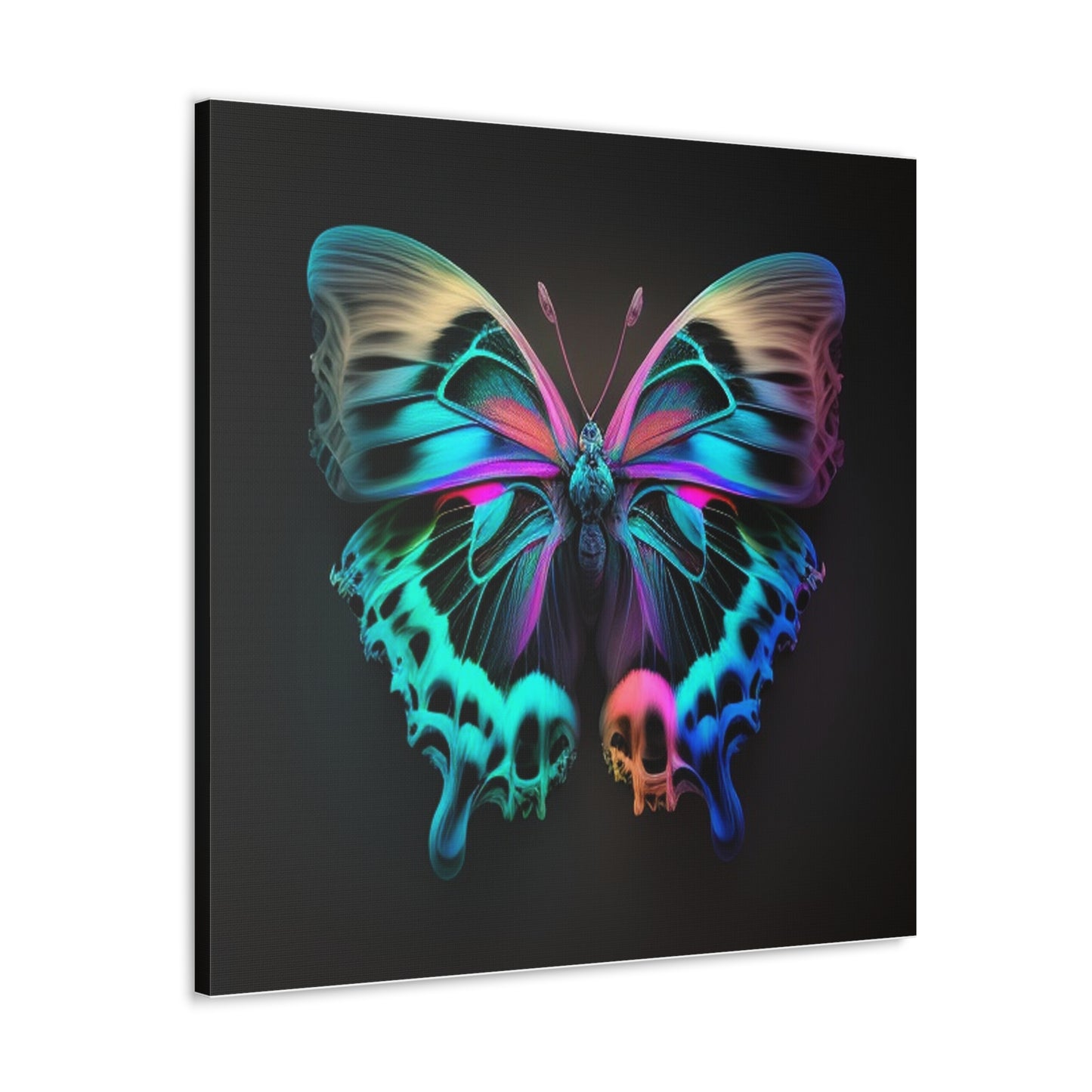 Canvas Gallery Wraps Neon Butterfly Fusion 2