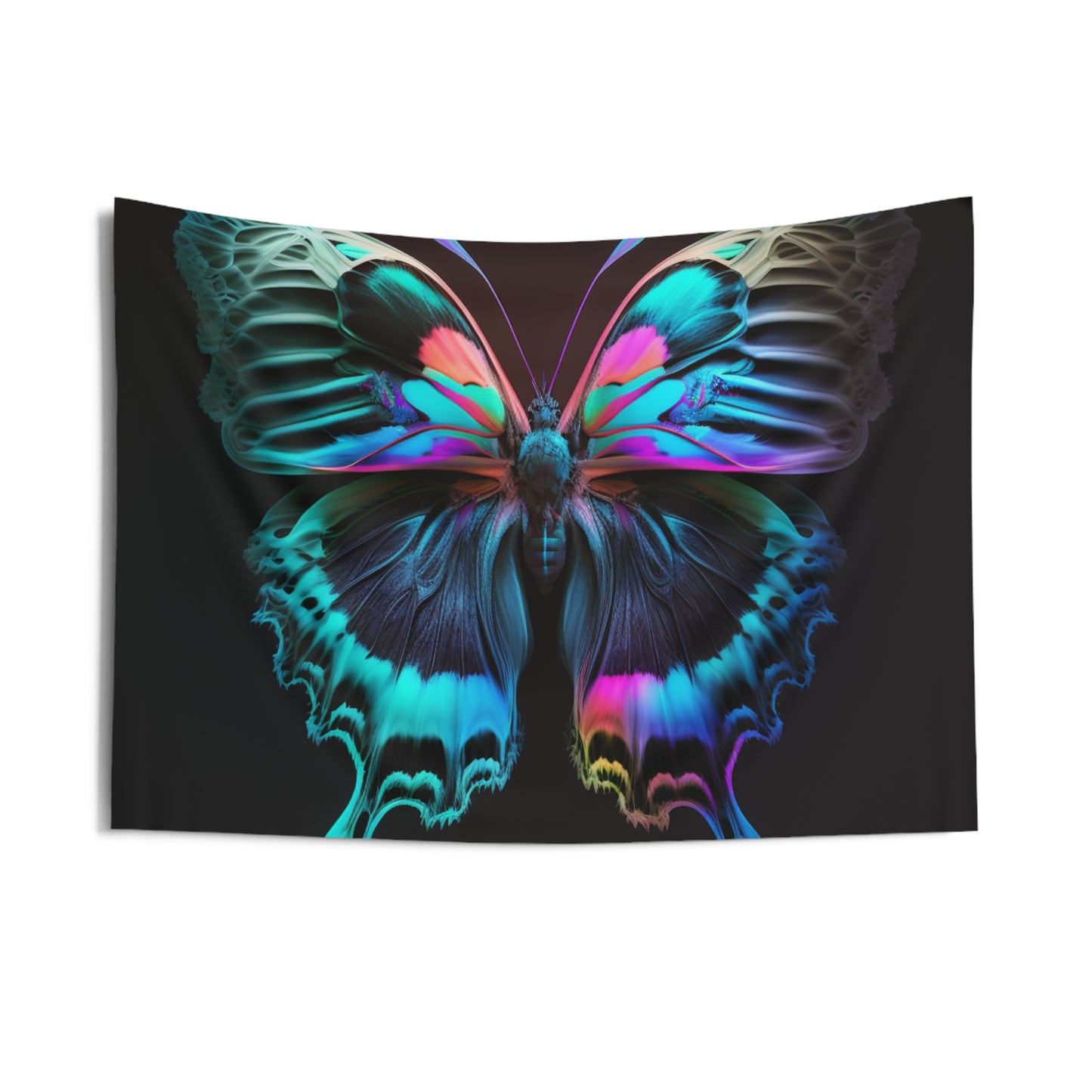 Indoor Wall Tapestries Raw Florescent Glow 1