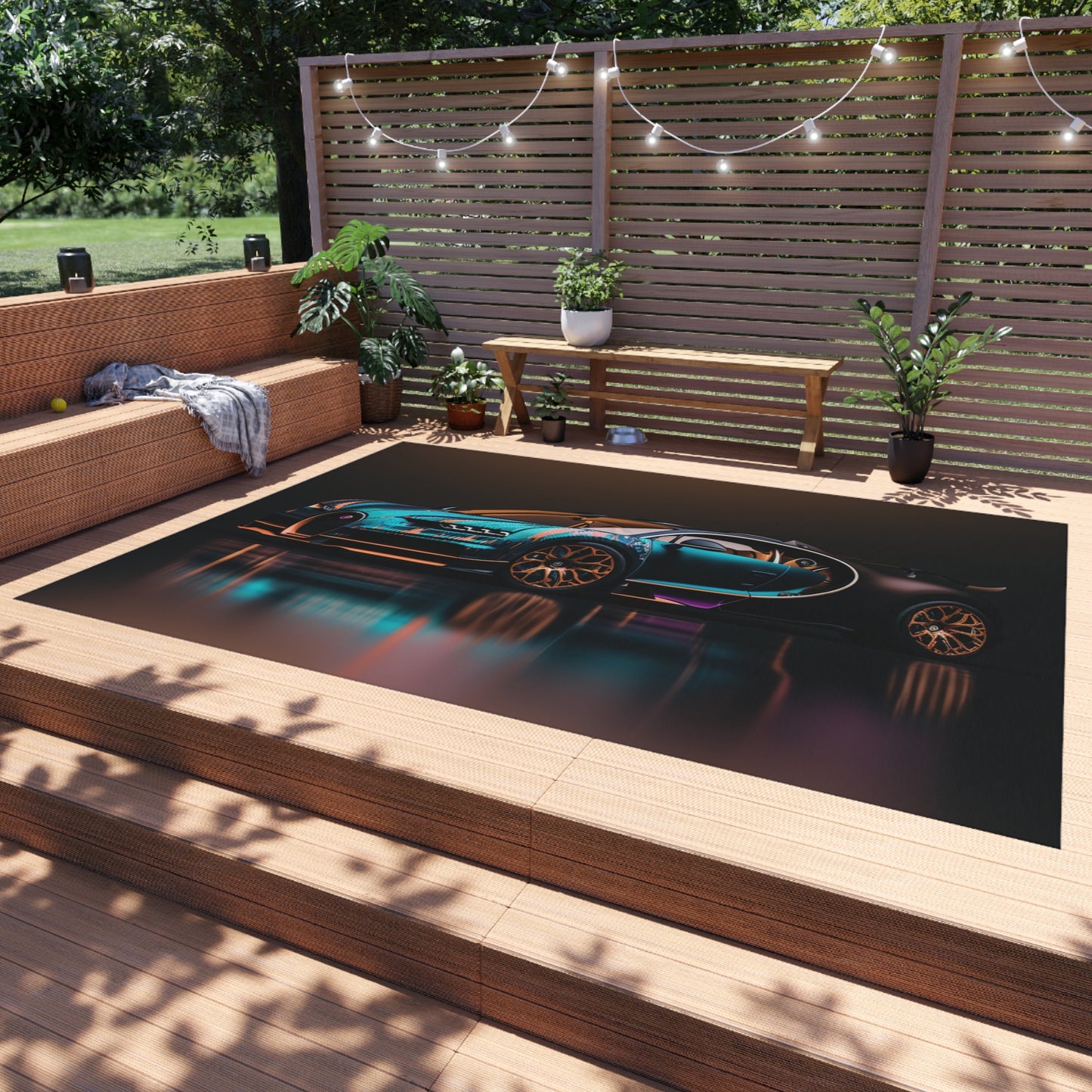 Outdoor Rug  Bugatti Blue 2