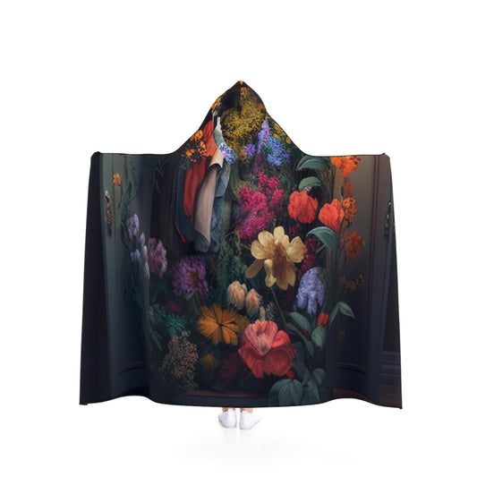 Hooded Blanket A Wardrobe Surrounded by Flowers 4