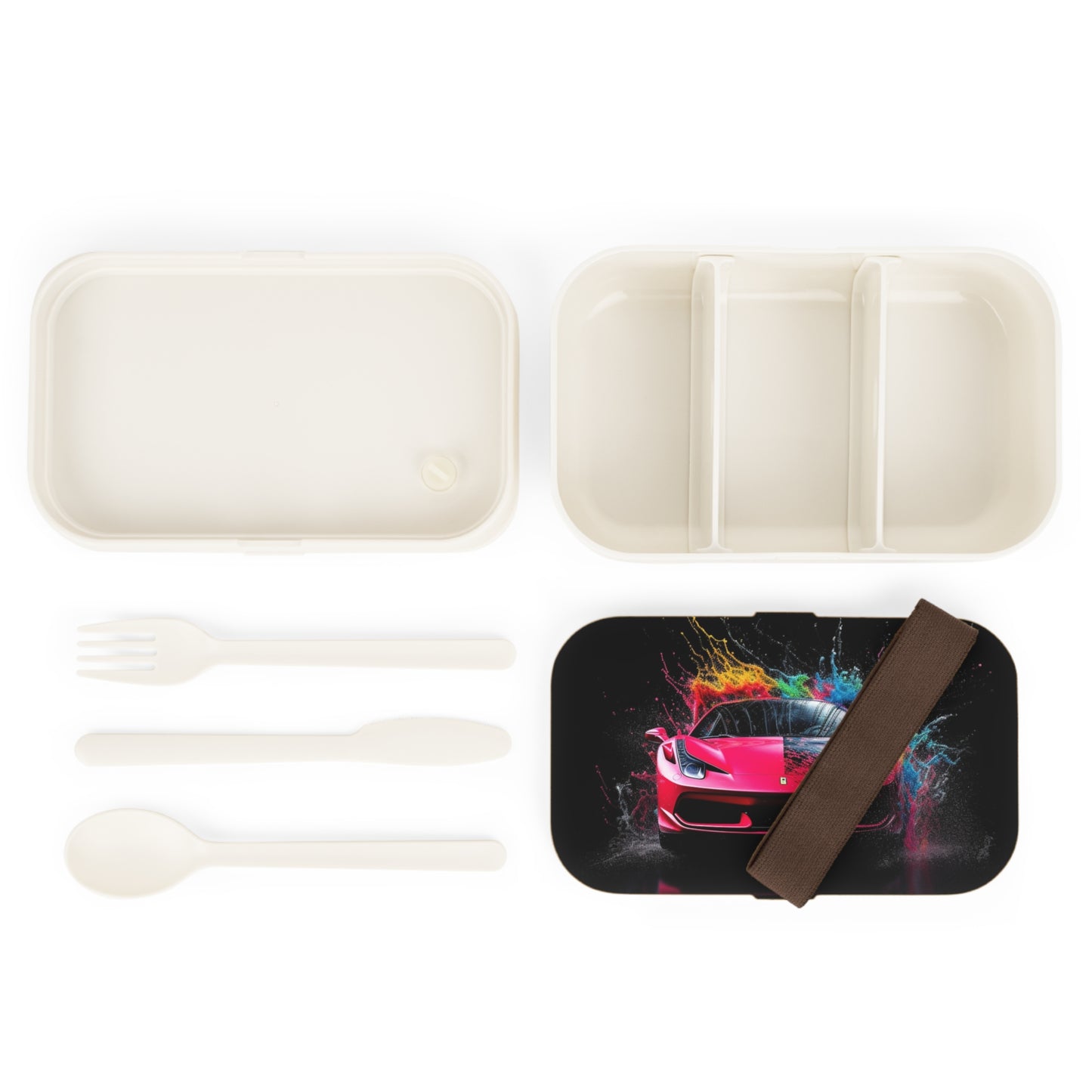 Bento Lunch Box Ferrari Water Splash 2