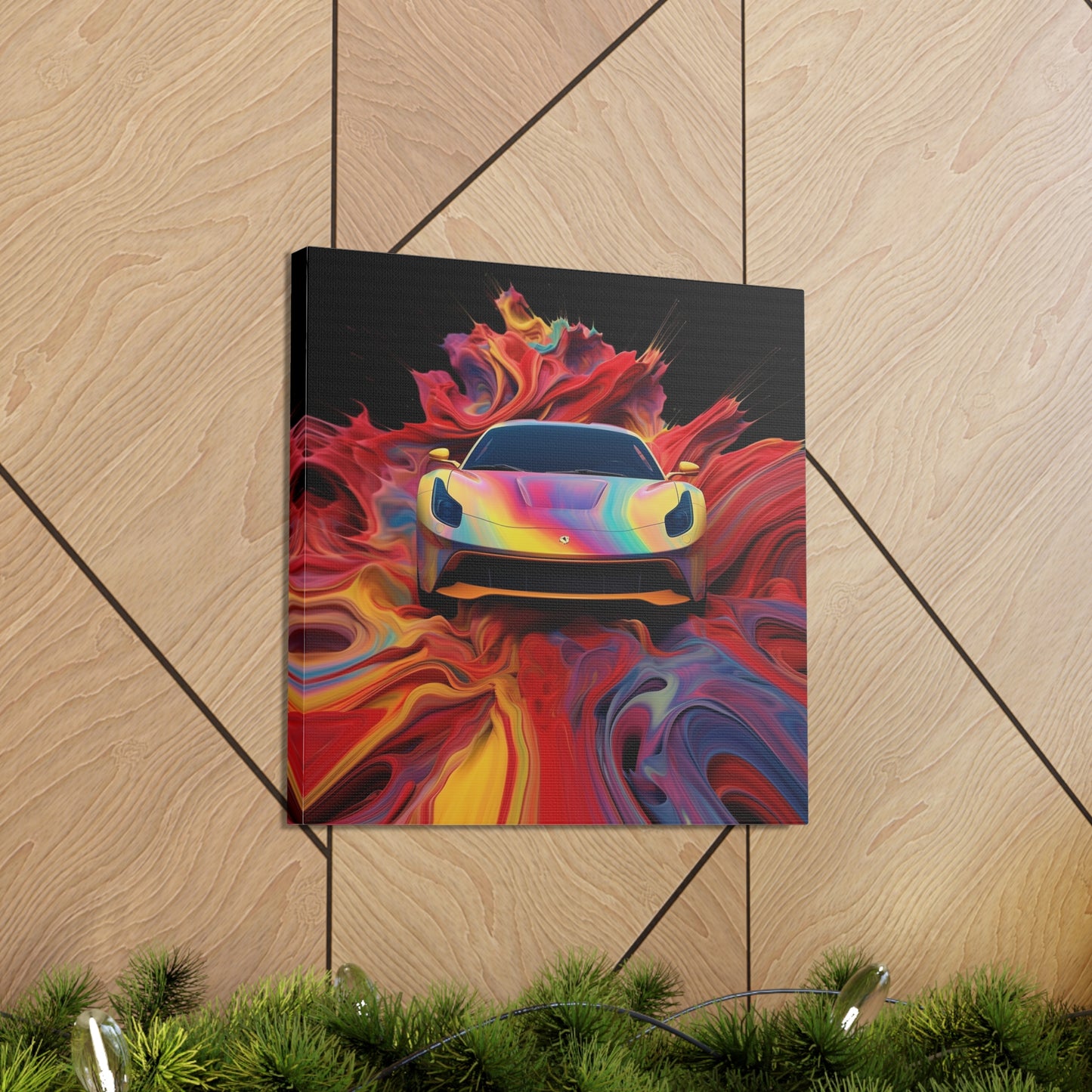 Canvas Gallery Wraps Ferrari Water Fusion 1