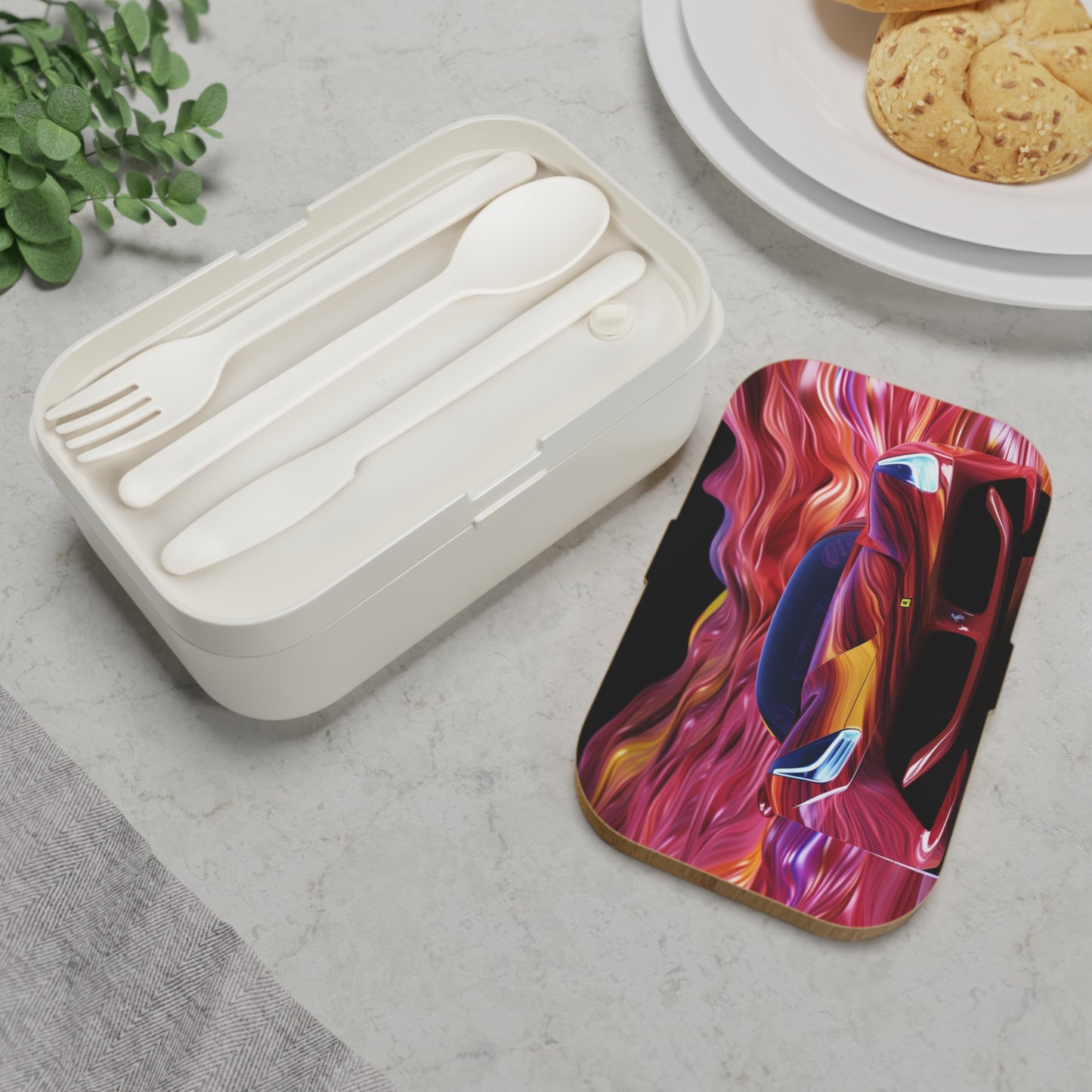 Bento Lunch Box Ferrari Water Fusion 3