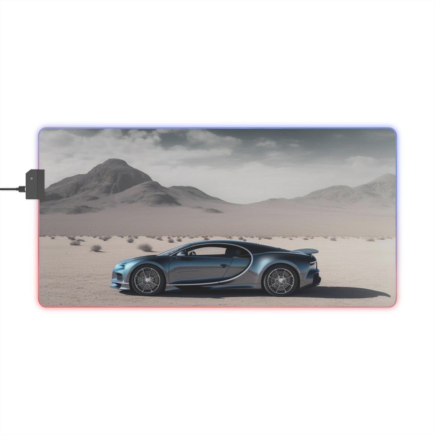 LED Gaming Mouse Pad Bugatti Real Look 1