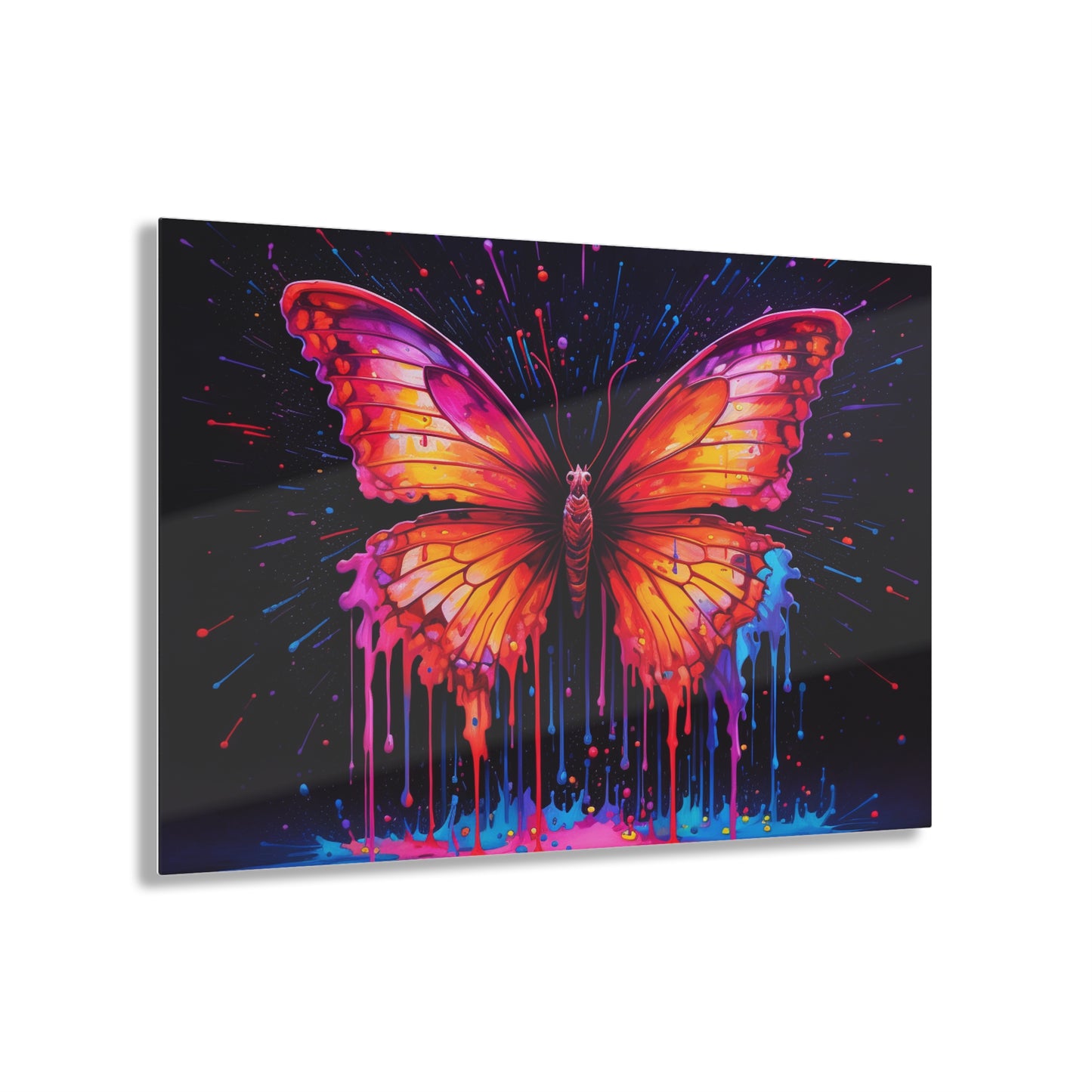 Acrylic Prints Pink Butterfly Flair 4