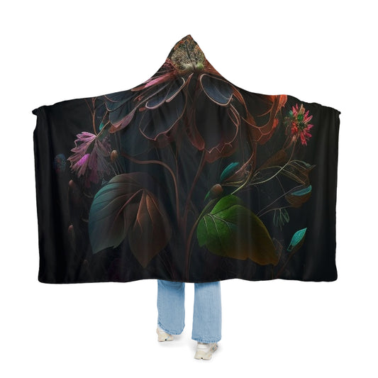 Snuggle Hooded Blanket Flower Arangment 2