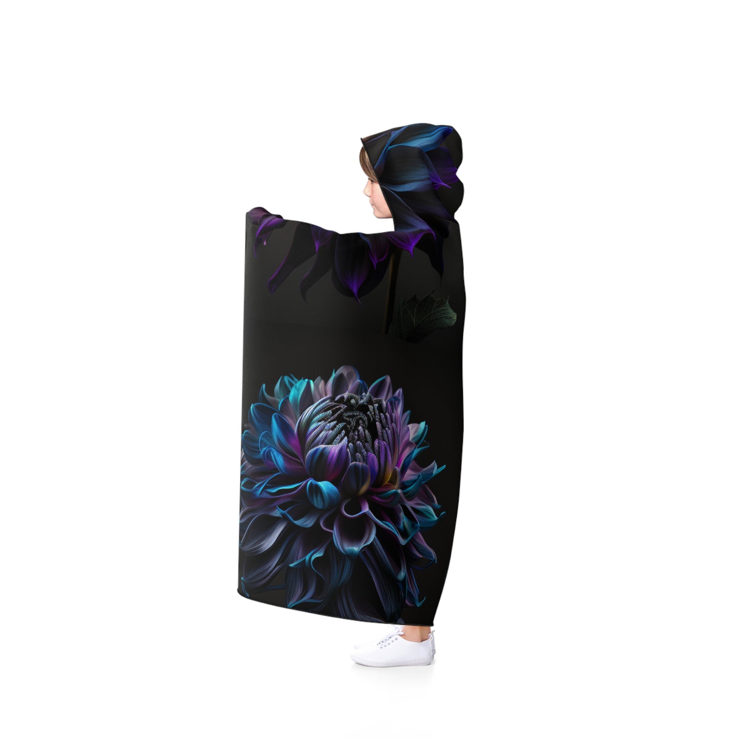 Hooded Blanket Dahlia Purple 5