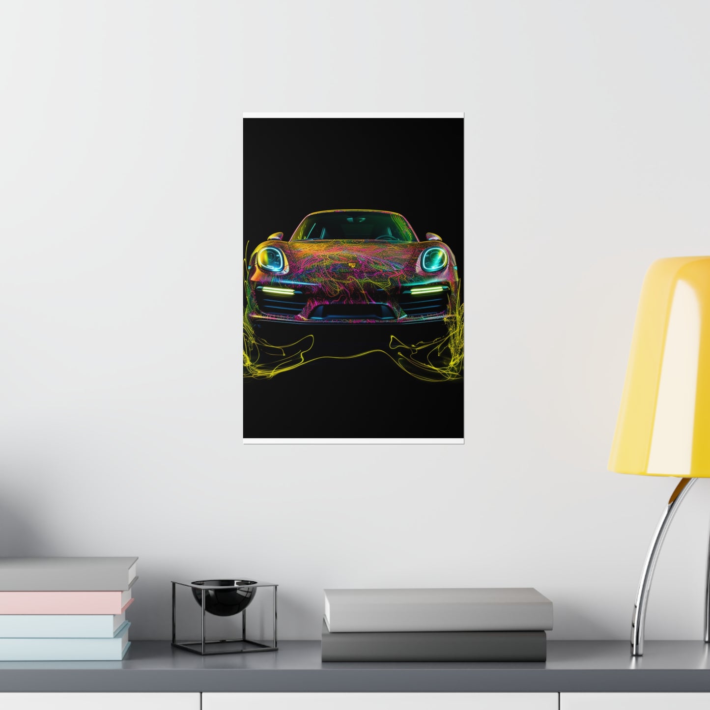 Premium Matte Vertical Posters Porsche Flair 2