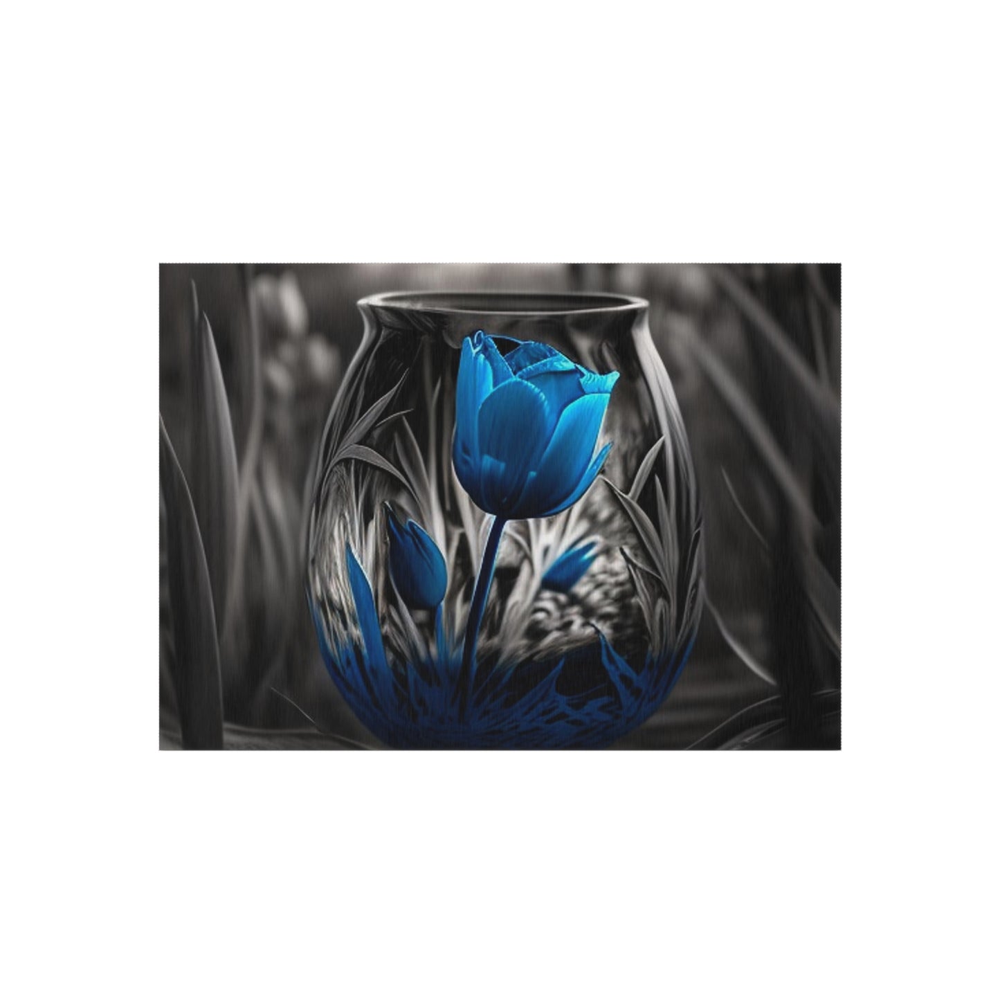 Outdoor Rug  Tulip Blue 3