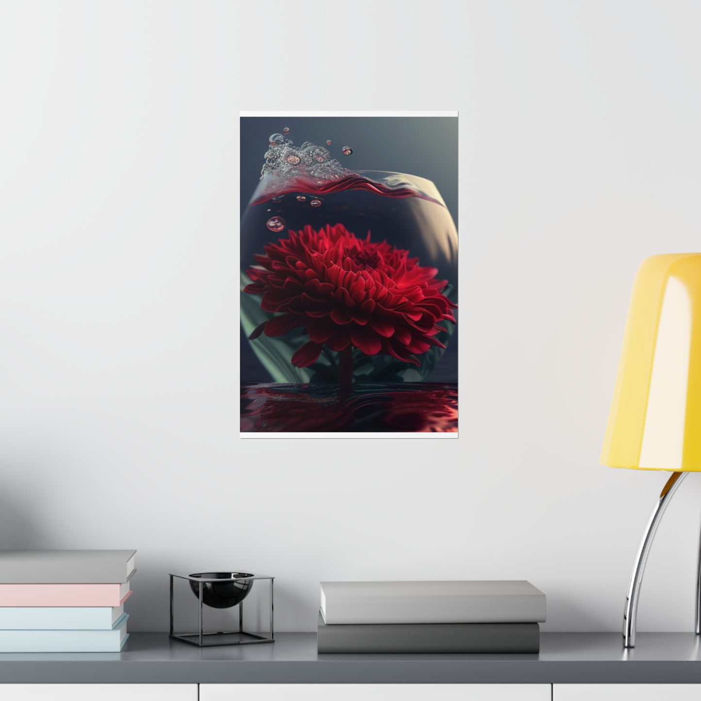 Premium Matte Vertical Posters Chrysanthemum 1