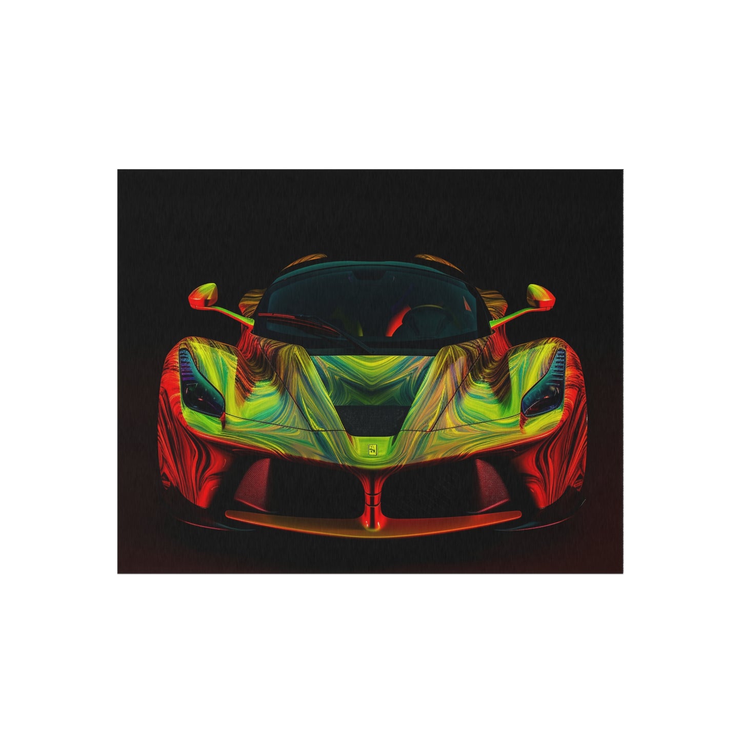 Outdoor Rug  Ferrari Neon 1