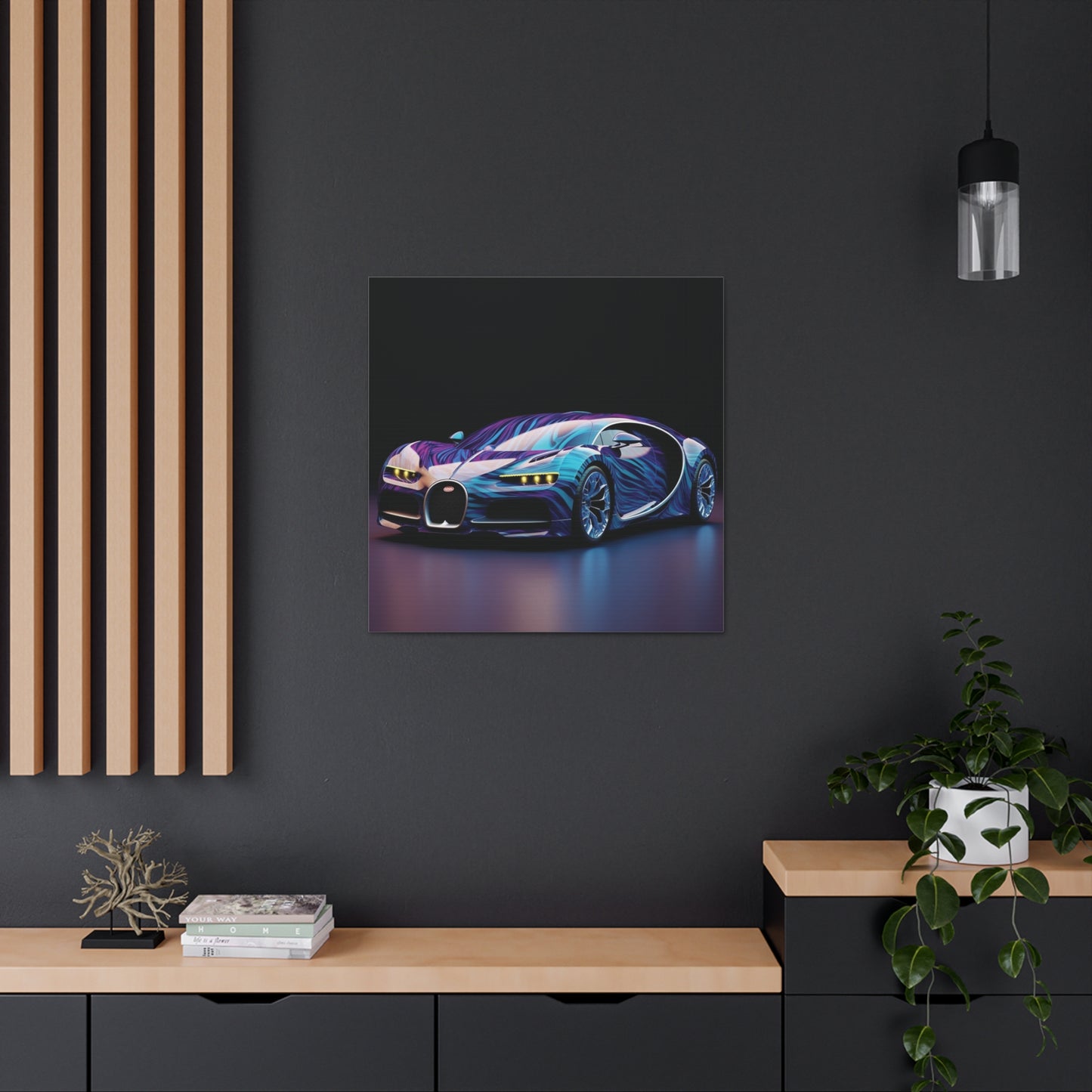 Canvas Gallery Wraps Bugatti Abstract Flair 3