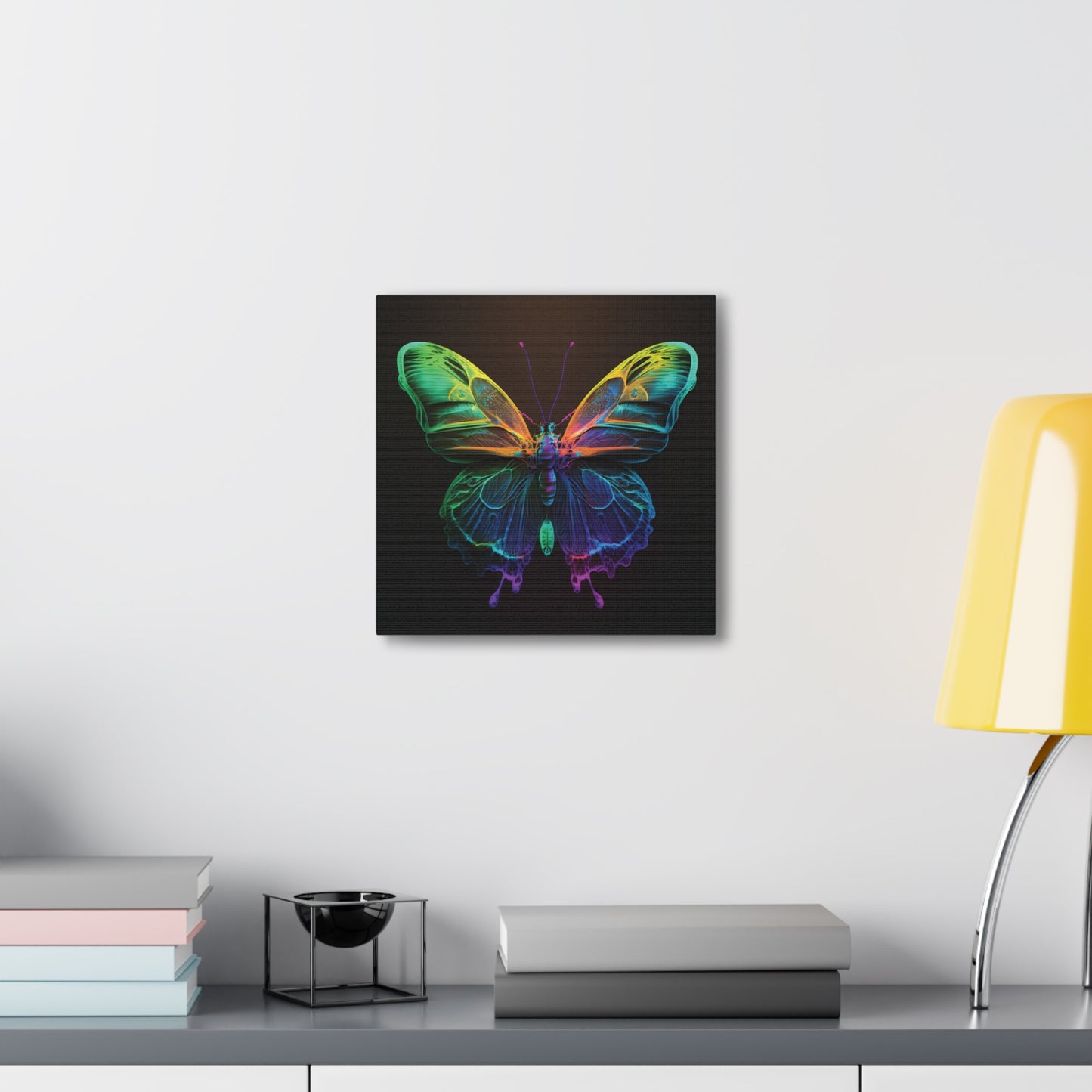 Canvas Gallery Wraps Raw Hyper Color Butterfly 3