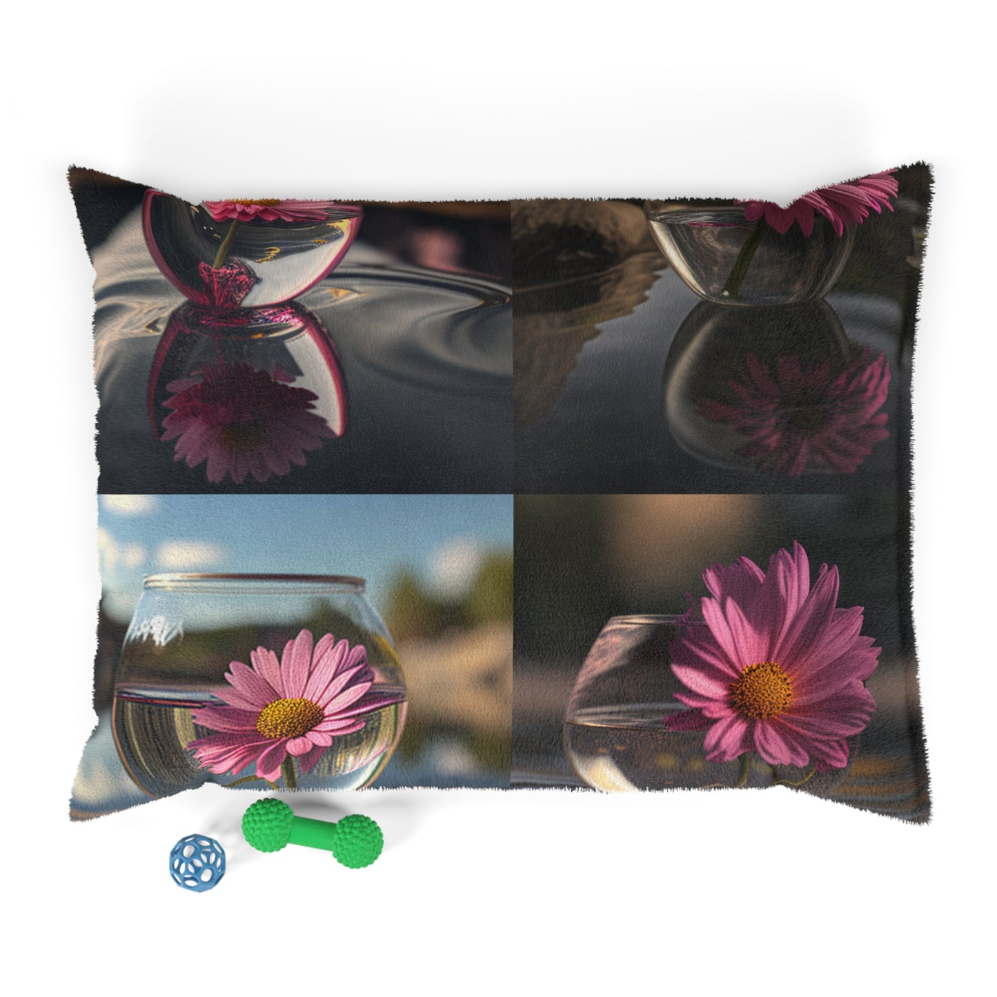 Pet Bed Pink Daisy 5