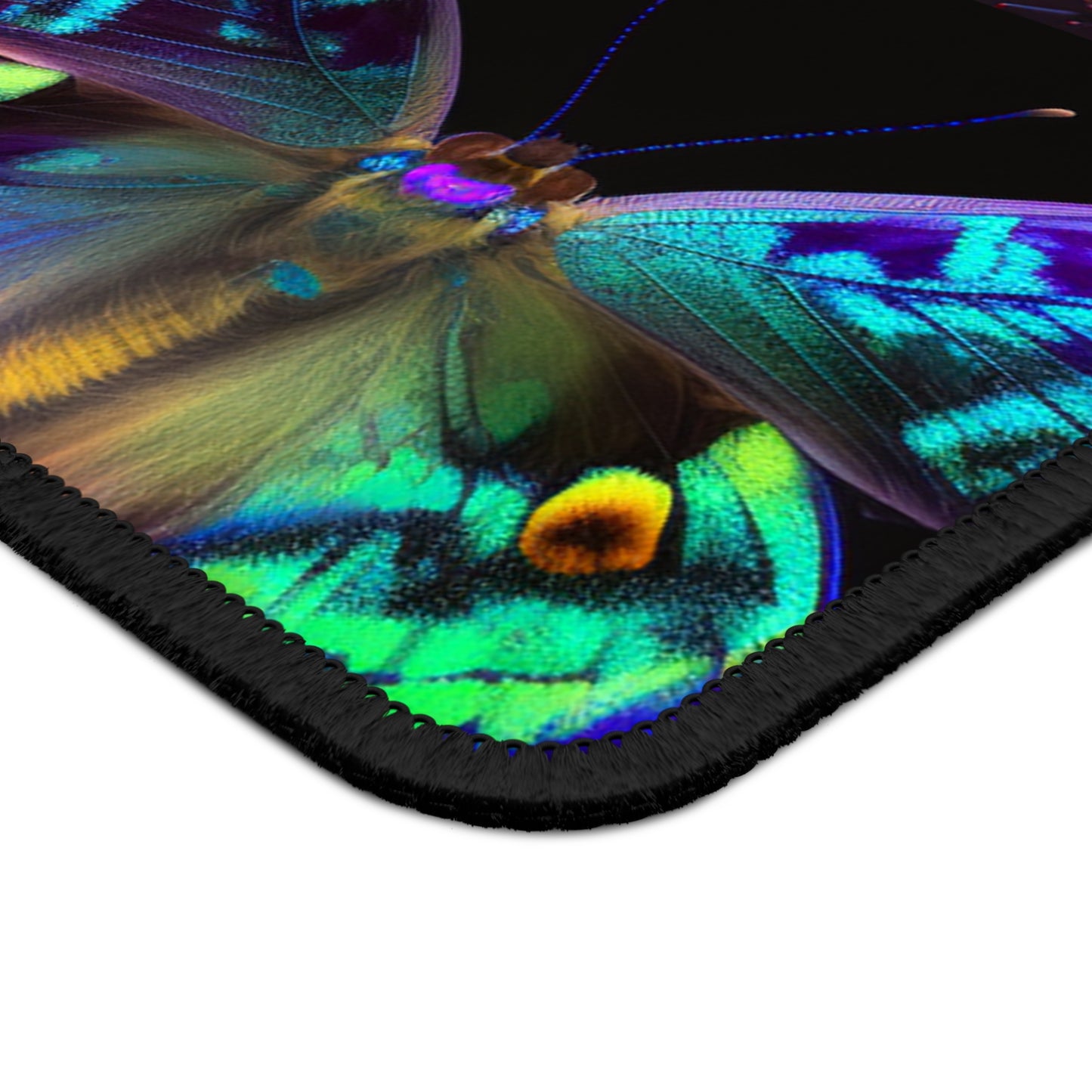 Gaming Mouse Pad  Neon Hue Butterfly 5