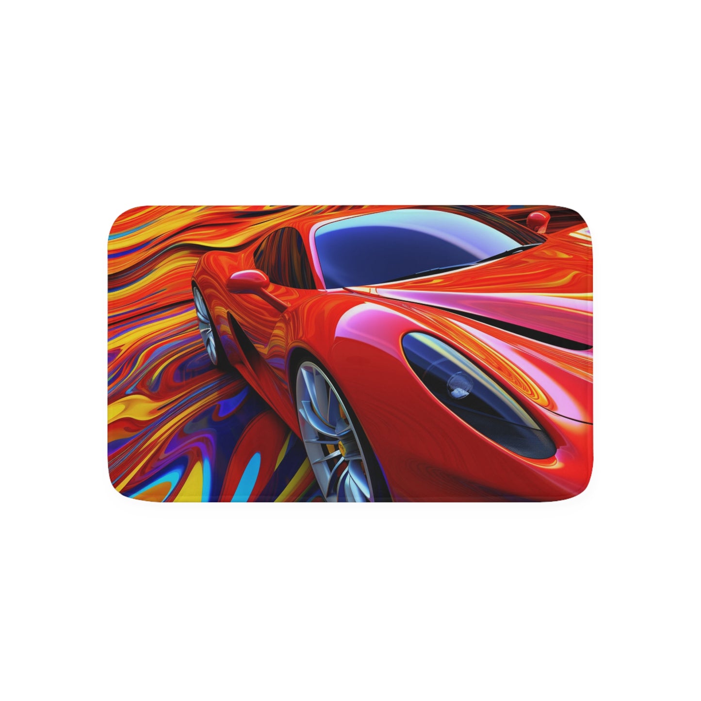 Memory Foam Bath Mat Ferrari Water Fusion 4