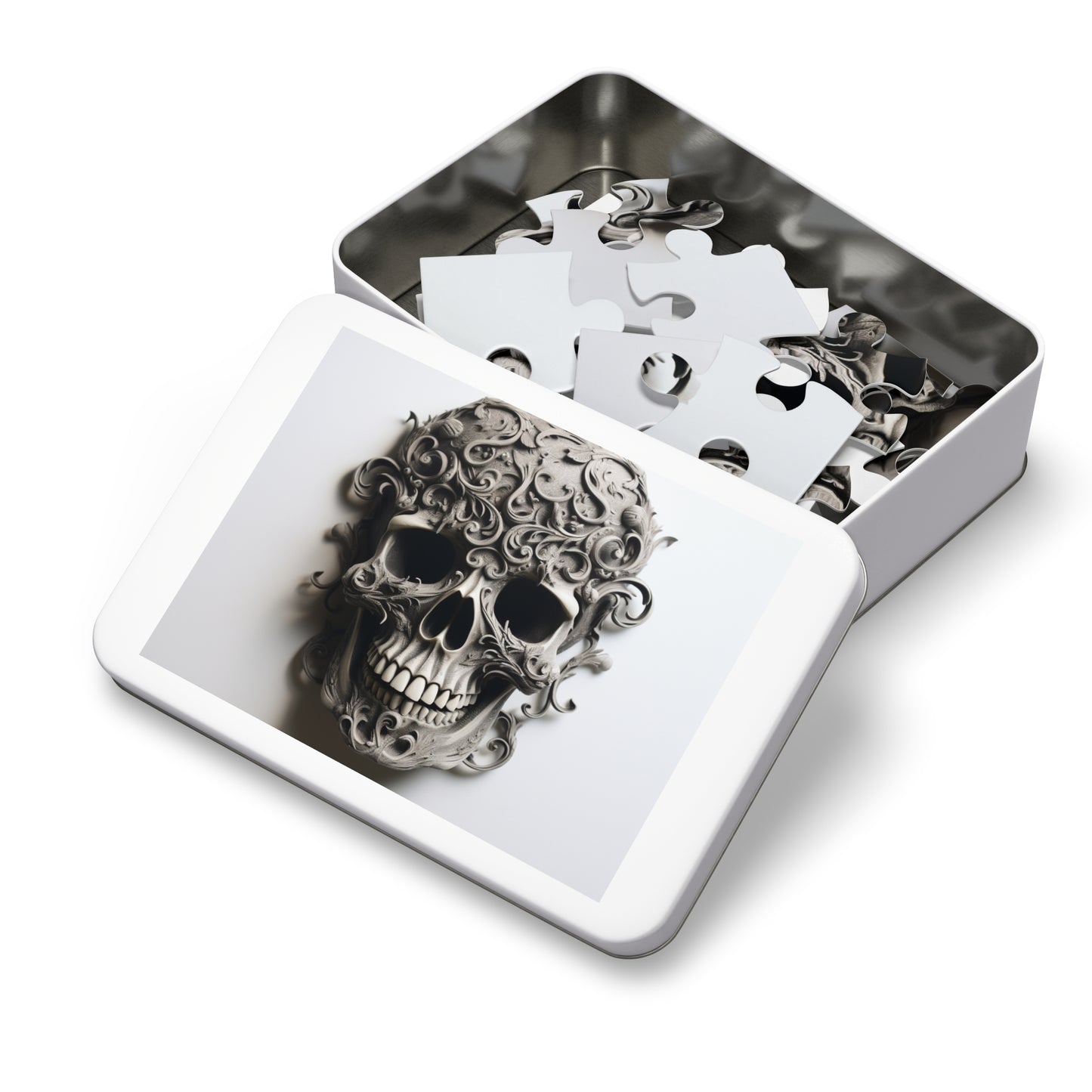 Jigsaw Puzzle (30, 110, 252, 500,1000-Piece) Skull Treble Clef 2