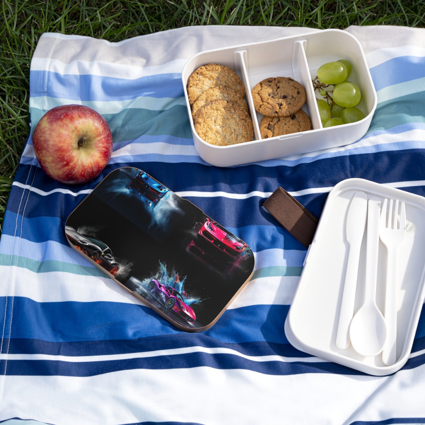 Bento Lunch Box Ferrari Water Splash 5