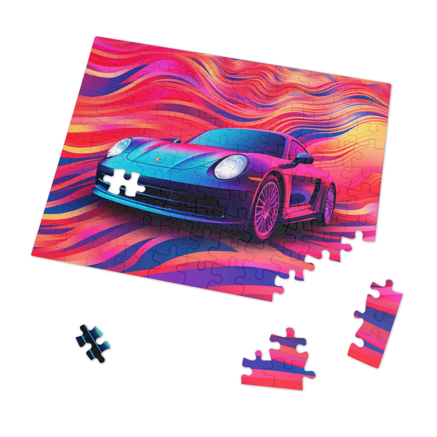 Jigsaw Puzzle (30, 110, 252, 500,1000-Piece) Porsche Water Fusion 3