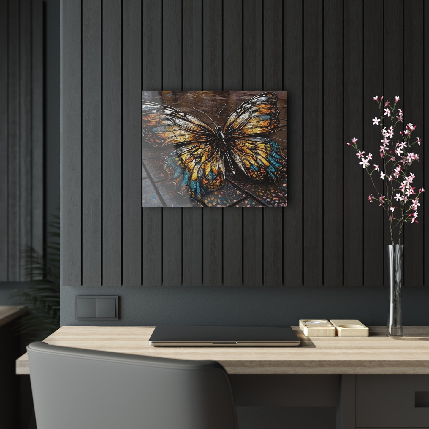 Acrylic Prints Water Butterfly Street 1