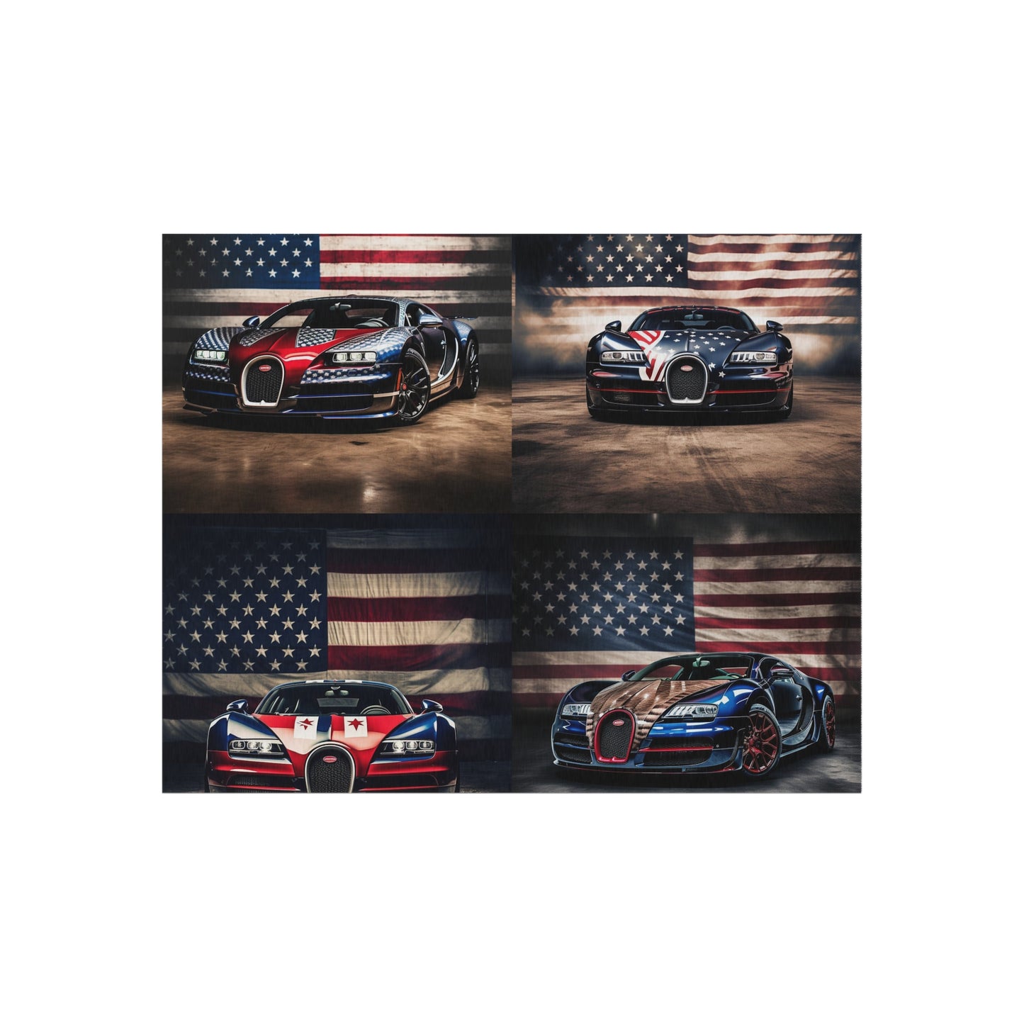 Outdoor Rug  Bugatti American Flag 5
