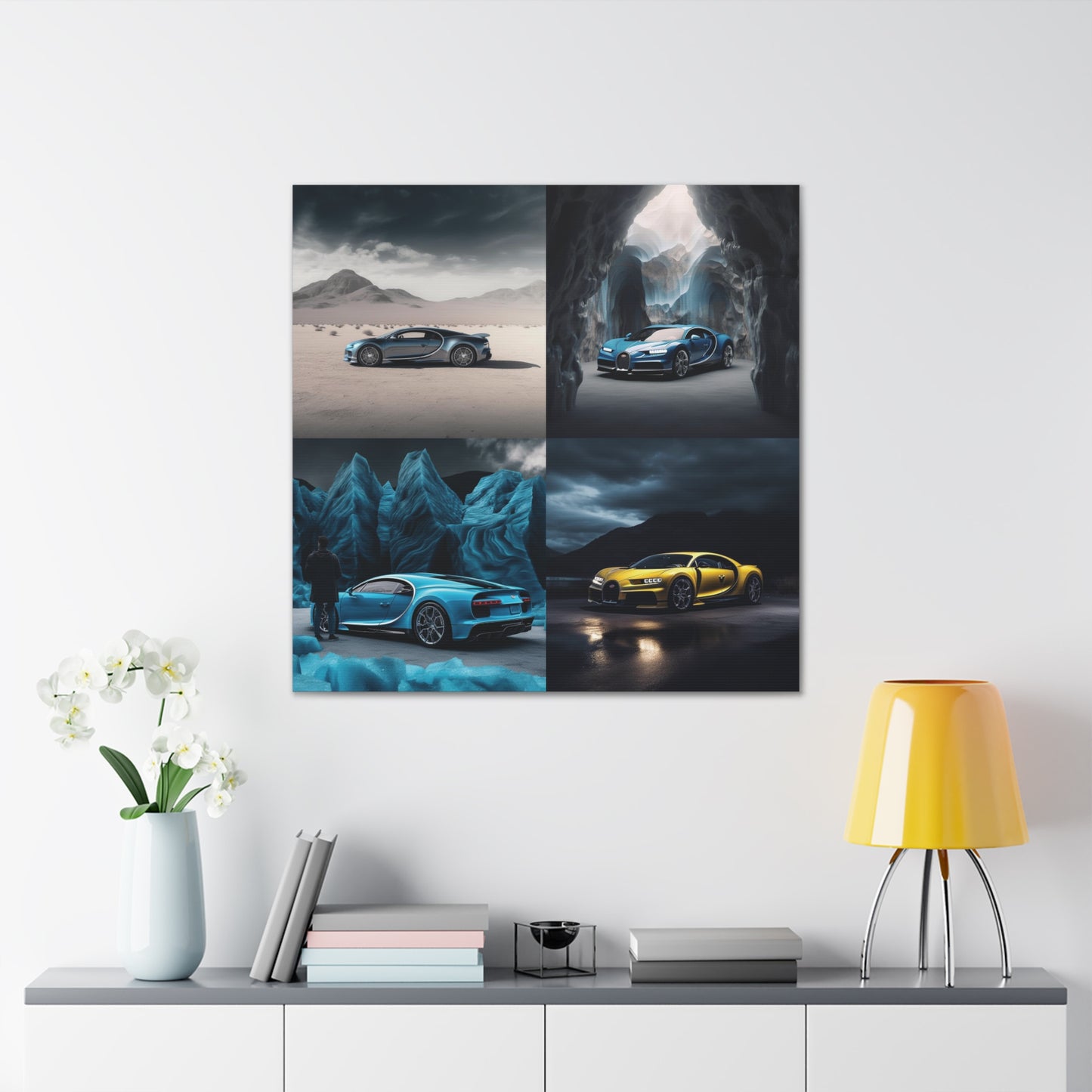 Canvas Gallery Wraps Bugatti Real Look 5