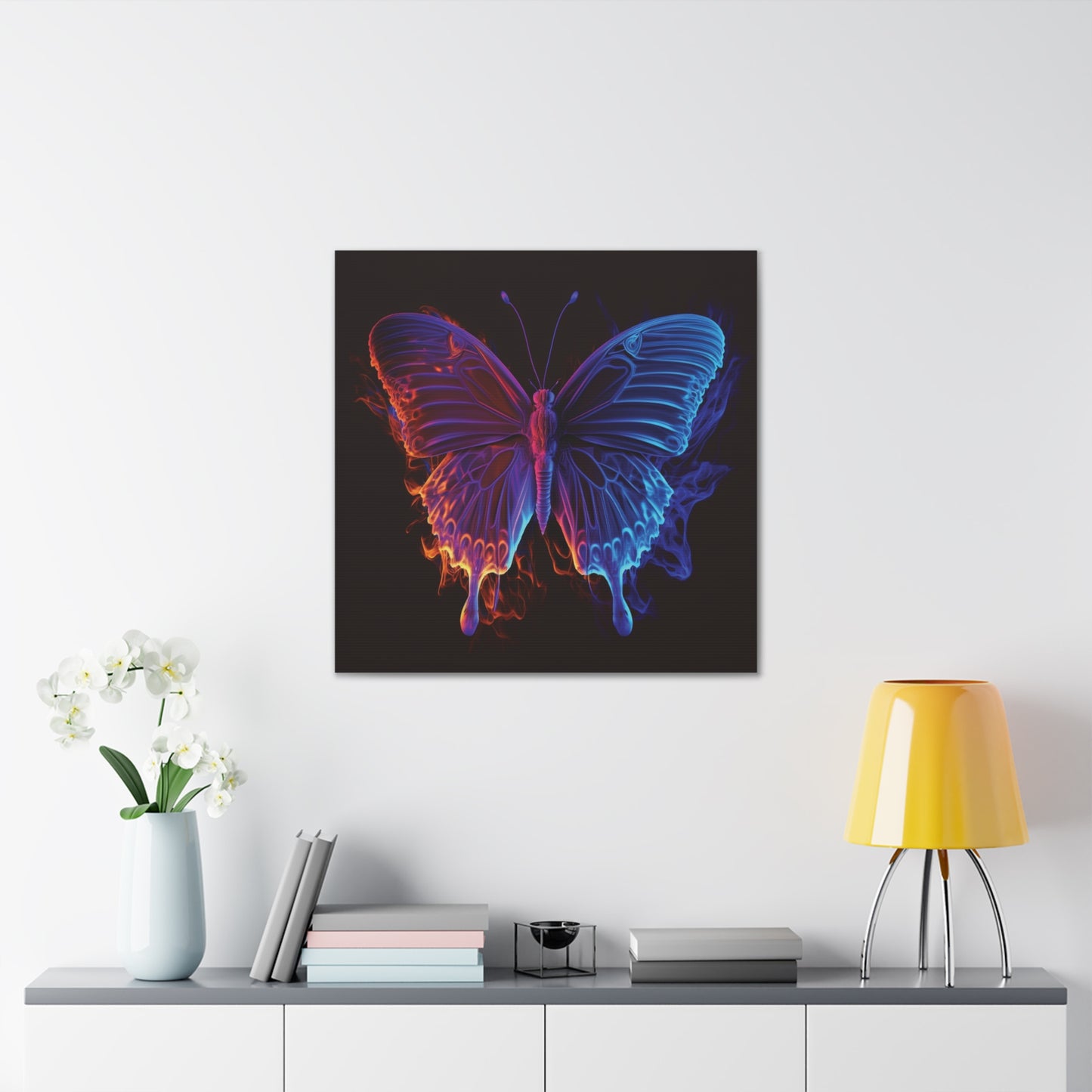 Canvas Gallery Wraps Thermal Butterfly 1