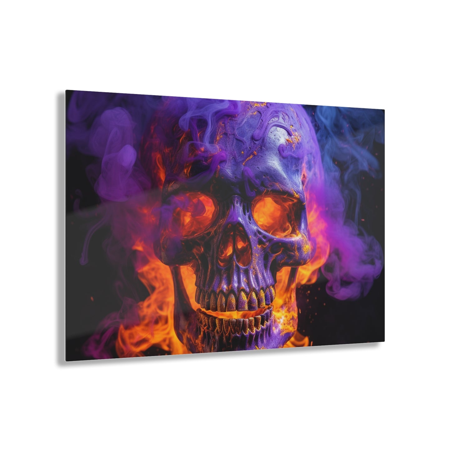 Acrylic Prints Macro Skull 1