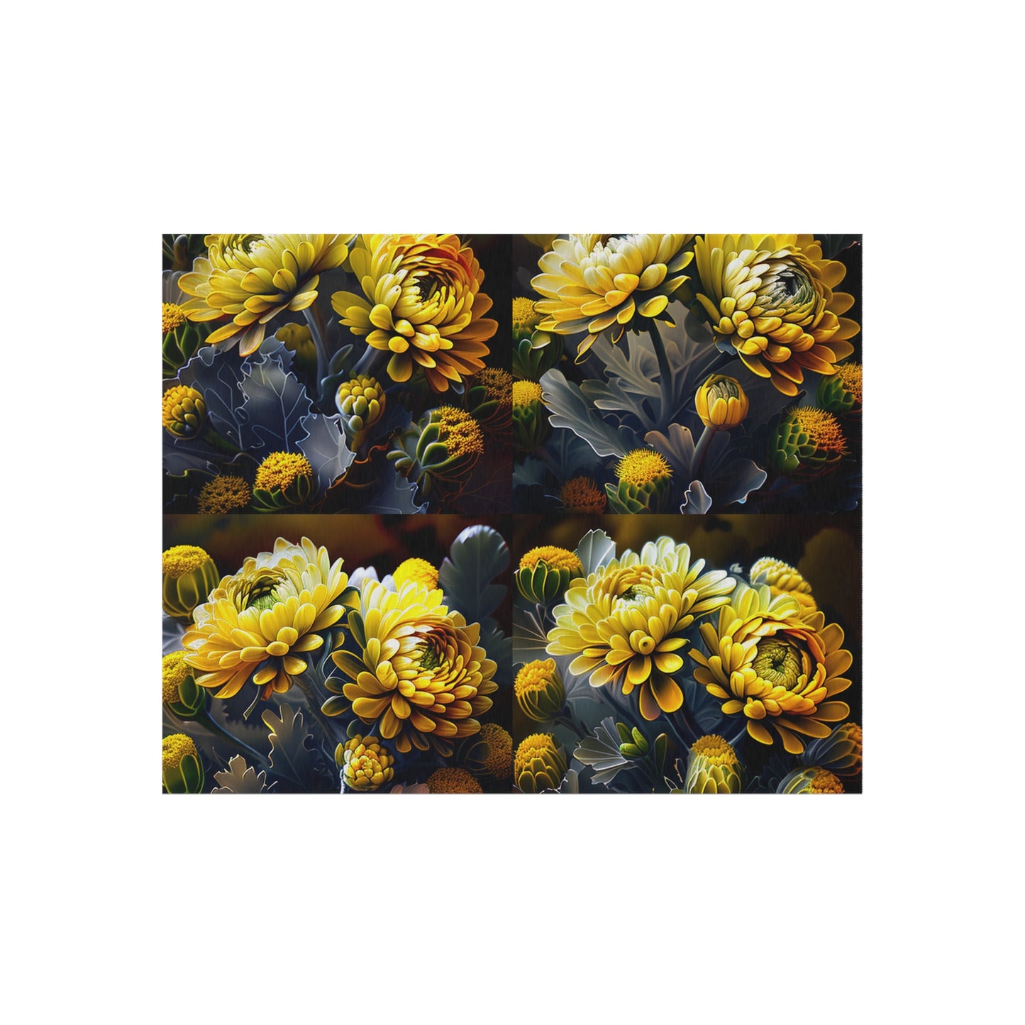 Outdoor Rug  Yellow Hermosas Flores Amarillas 5